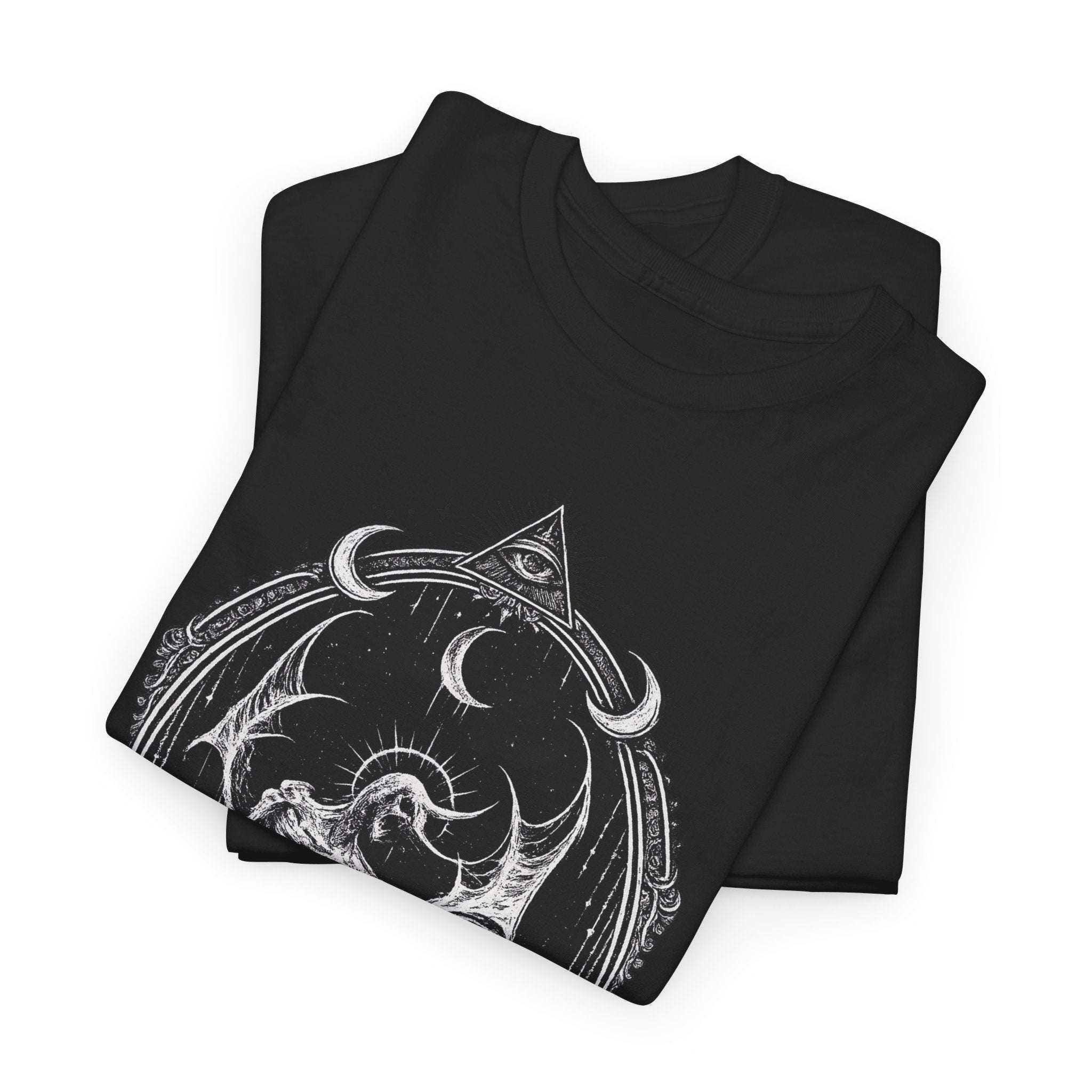 Camiseta Ocultista Gothic Bat Shirt MysticBohoCo