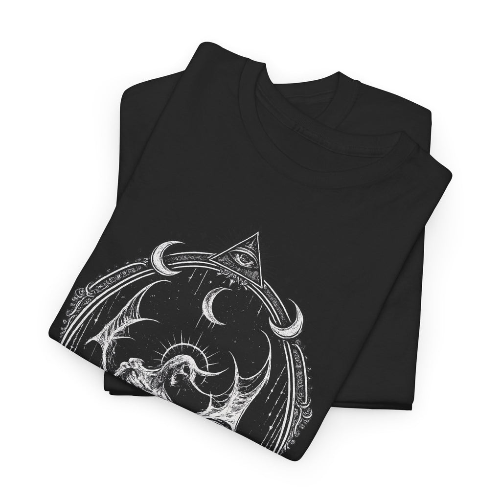 Camiseta Ocultista Gothic Bat Shirt MysticBohoCo