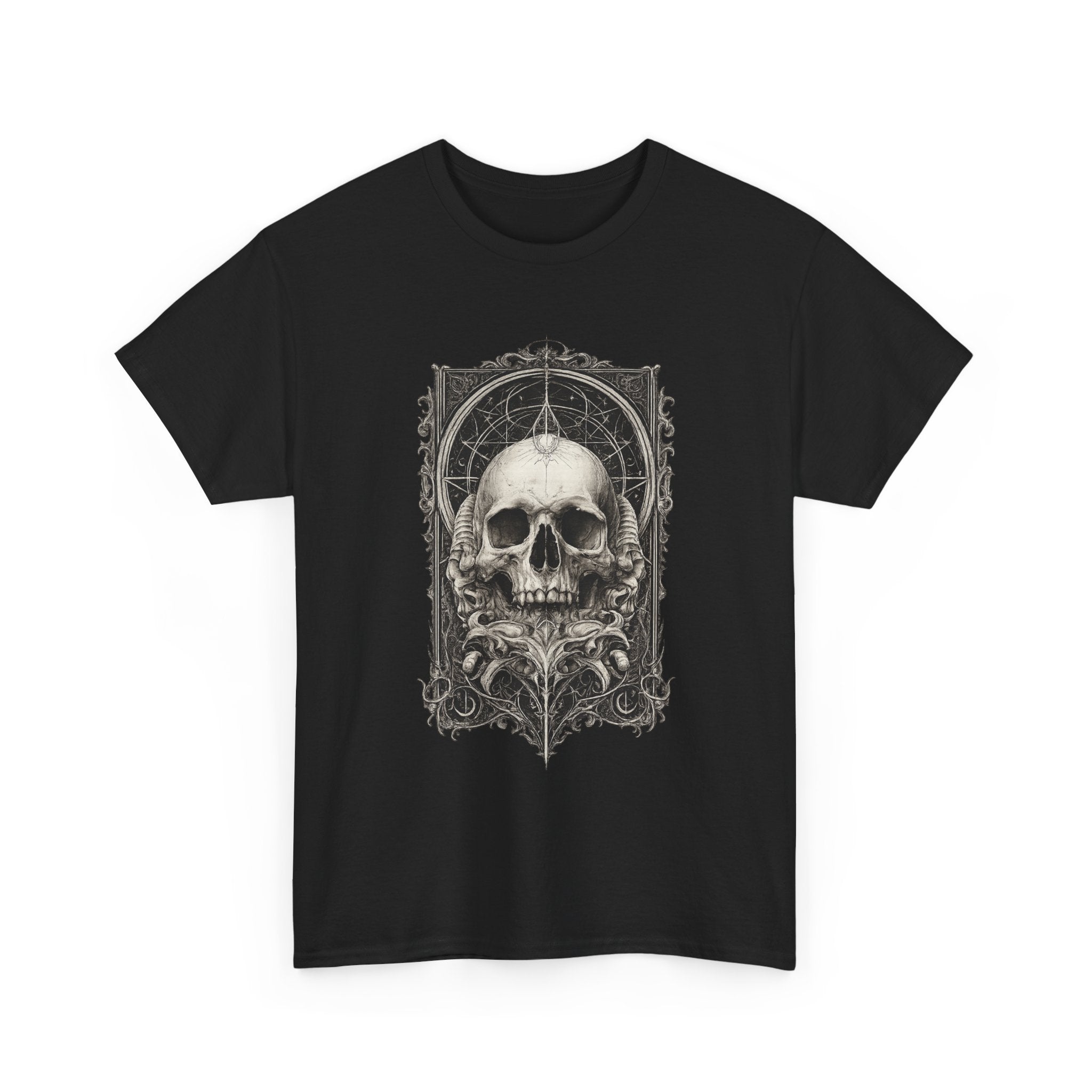 Camiseta Skull Mística Gothic Shirt MysticBohoCo