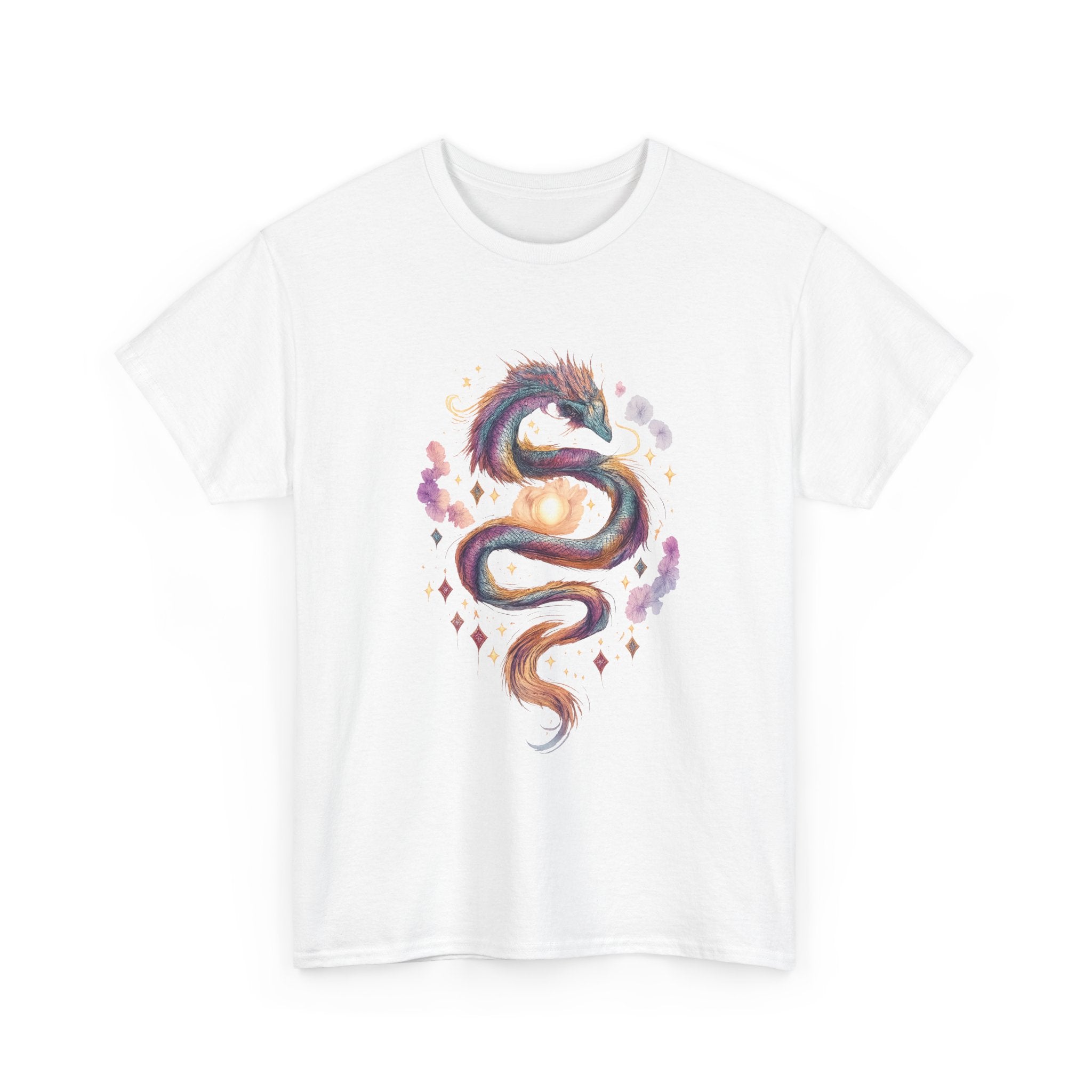 Camiseta Dragón Místico | Mystic Dragon Boho T-Shirt