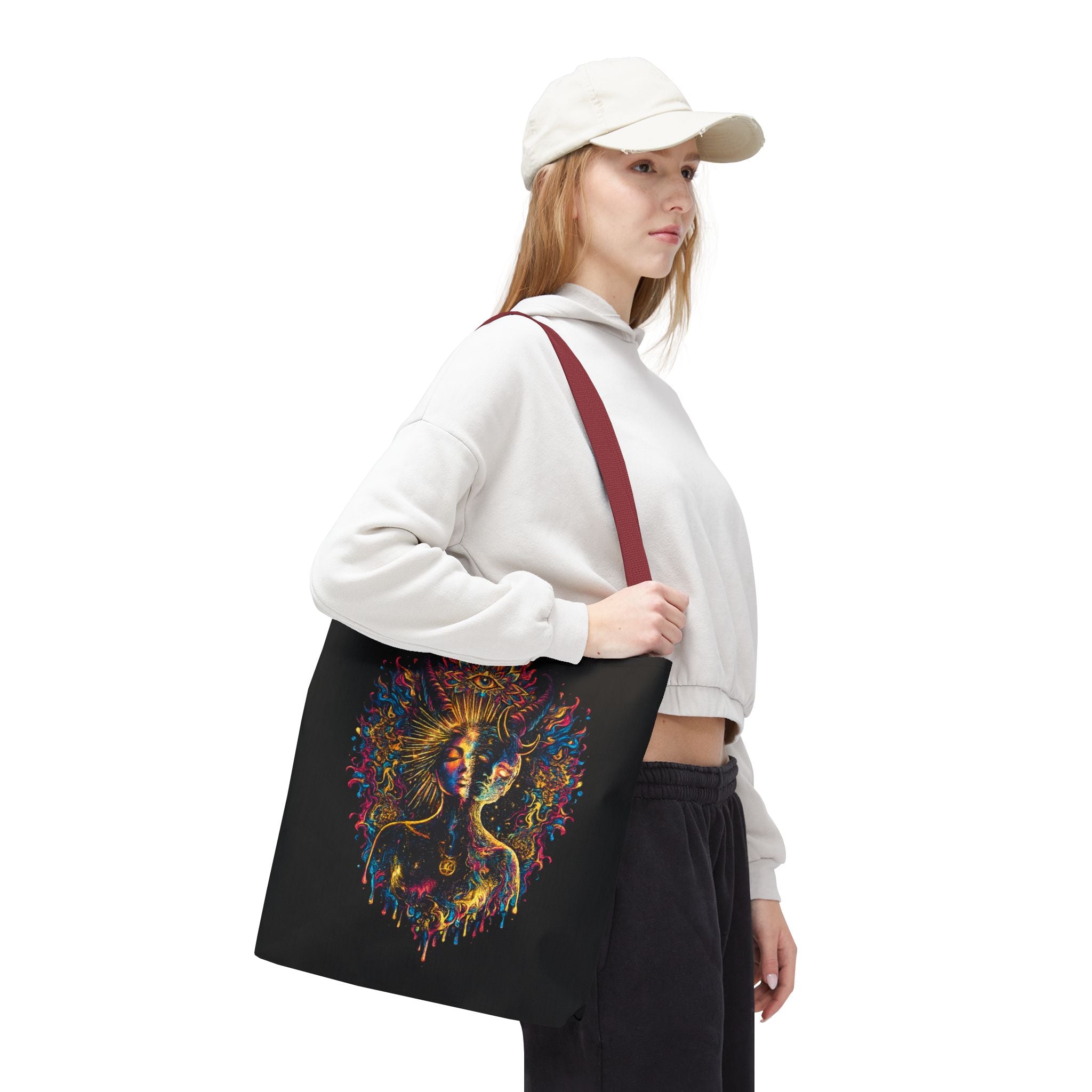 Tote Bag Mística Psicodélica | Mystic Witch Art