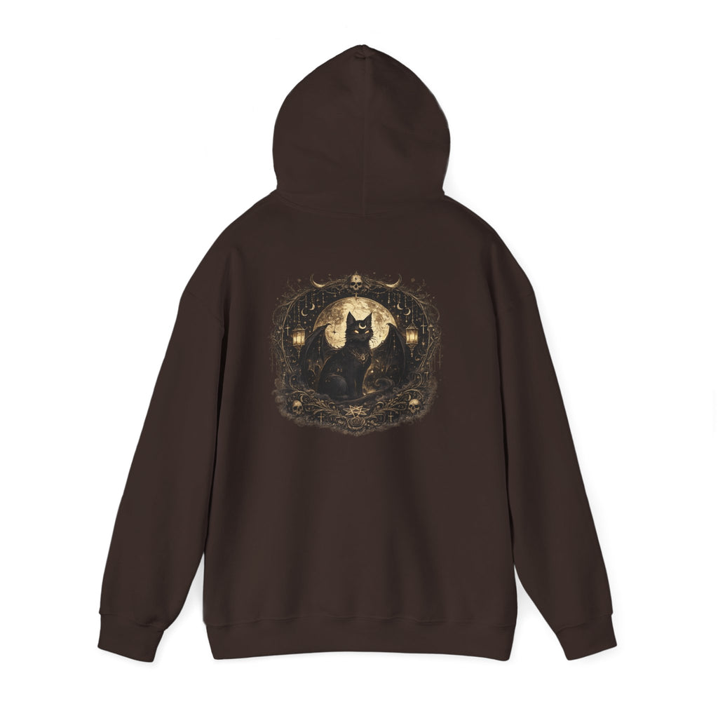 Sudadera Mística Gato Negro | Mystic Hoodie Gothic