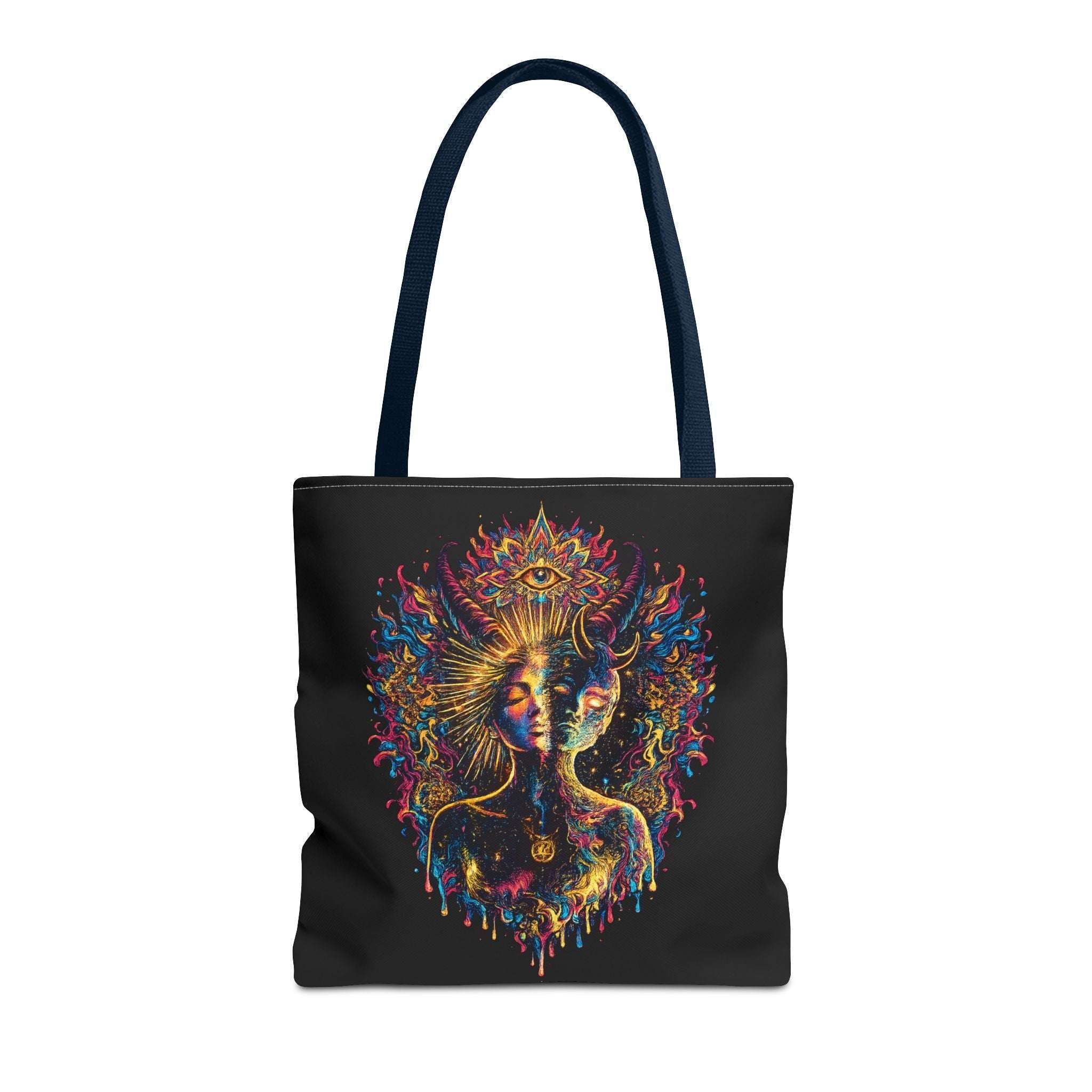 Tote Bag Mística Psicodélica | Mystic Witch Art
