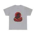 Lovecraftian Tentacle Tee — Red Moon Cosmic Horror Shirt