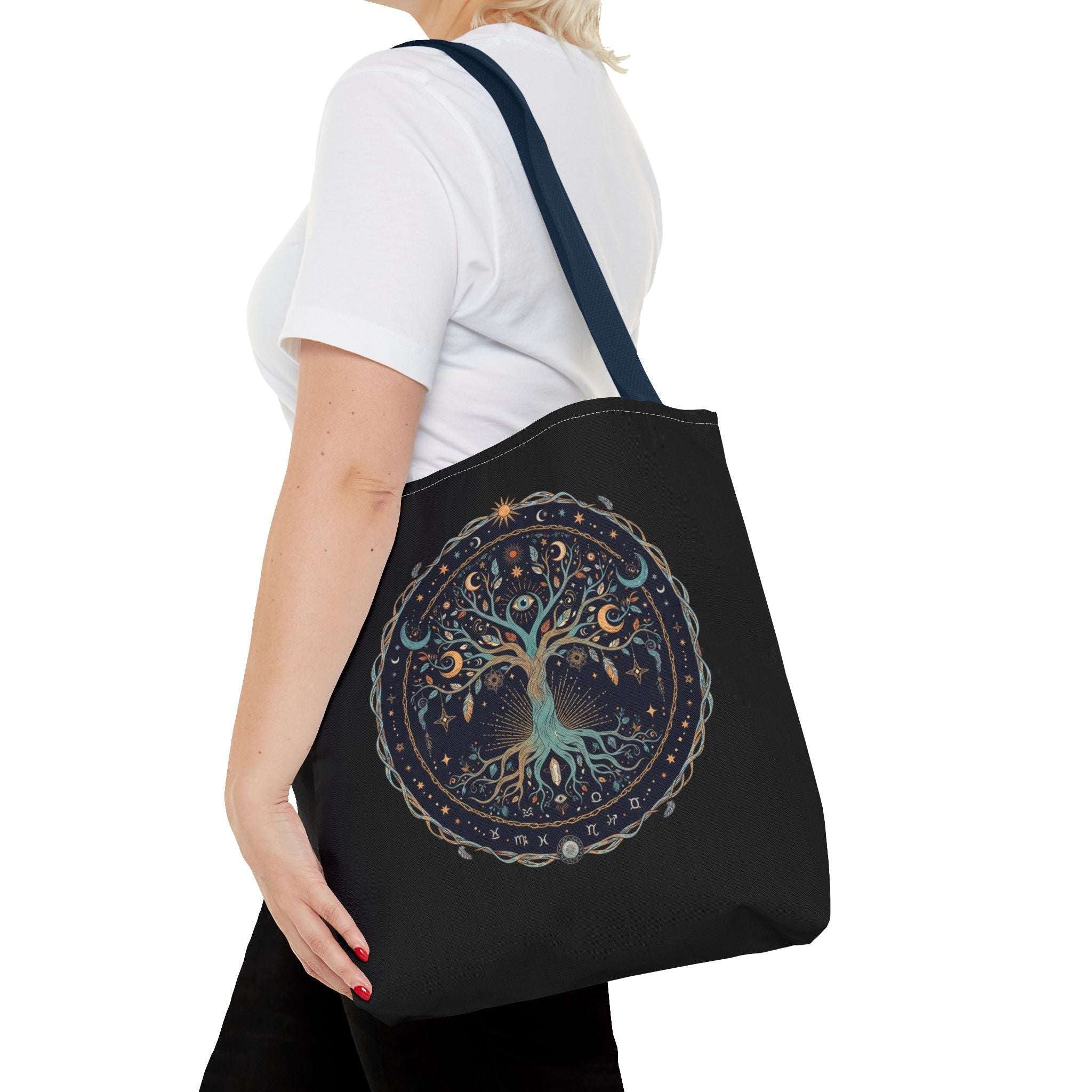 Tote Bag Árbol de la Vida | Poliéster Duradero Espiritual