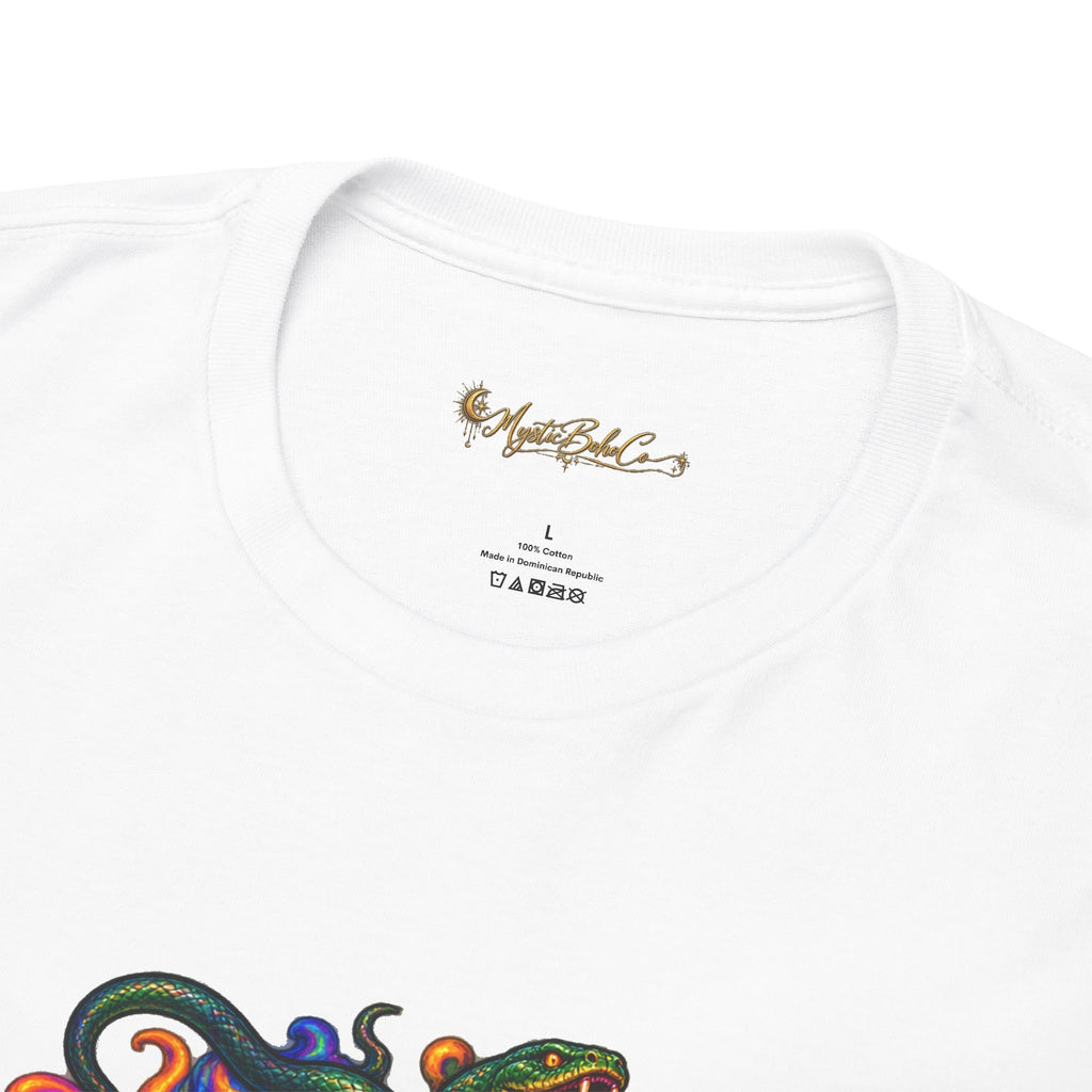 Camiseta Medusa Psicodélica | Diseño Serpientes Mitología