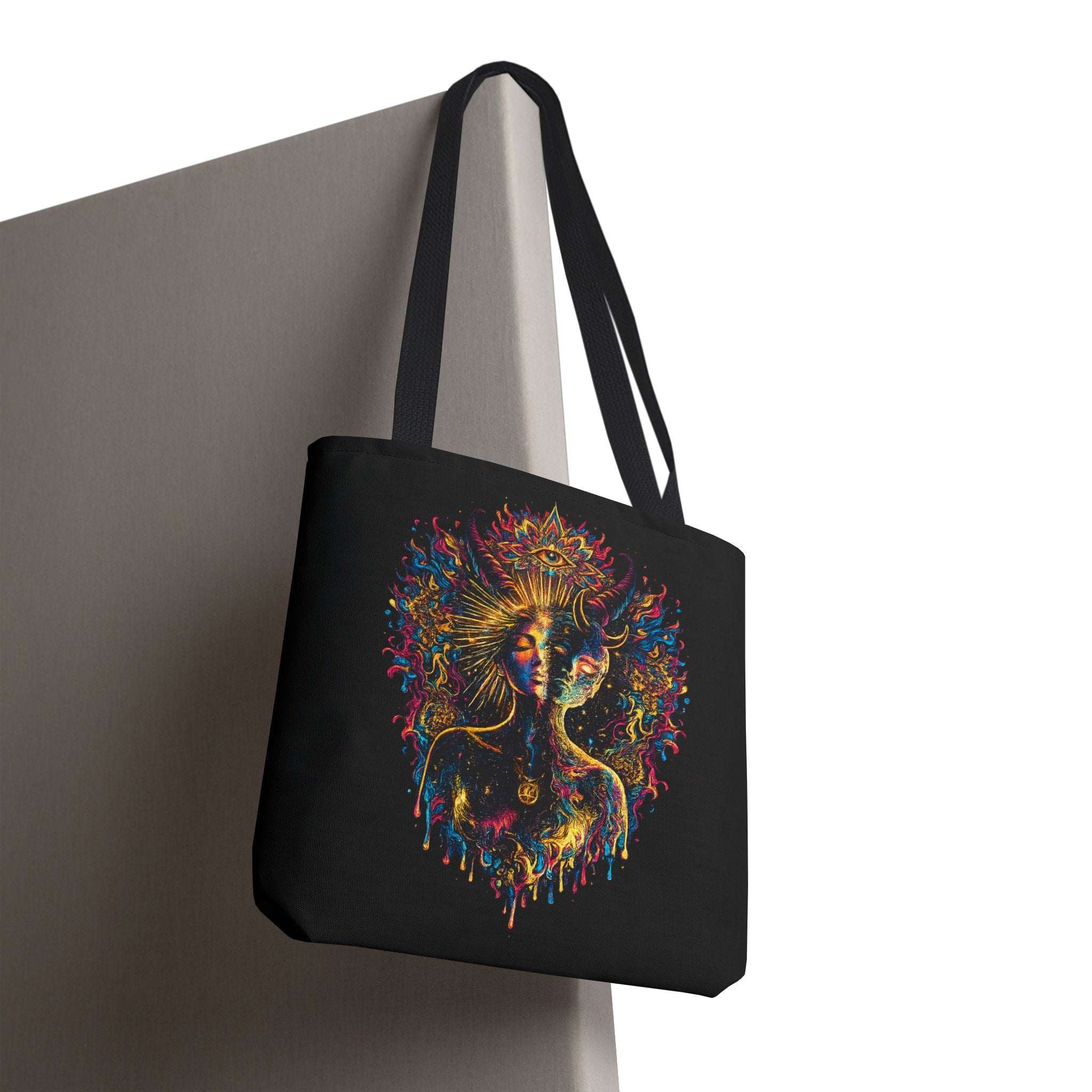 Tote Bag Mística Psicodélica | Mystic Witch Art