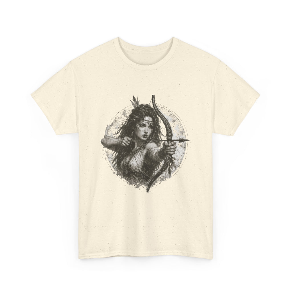 Artemis Goddess Archer Vintage Tee — Griega Diosa Arquera