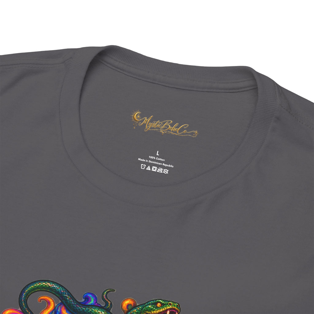 Camiseta Medusa Psicodélica | Diseño Serpientes Mitología