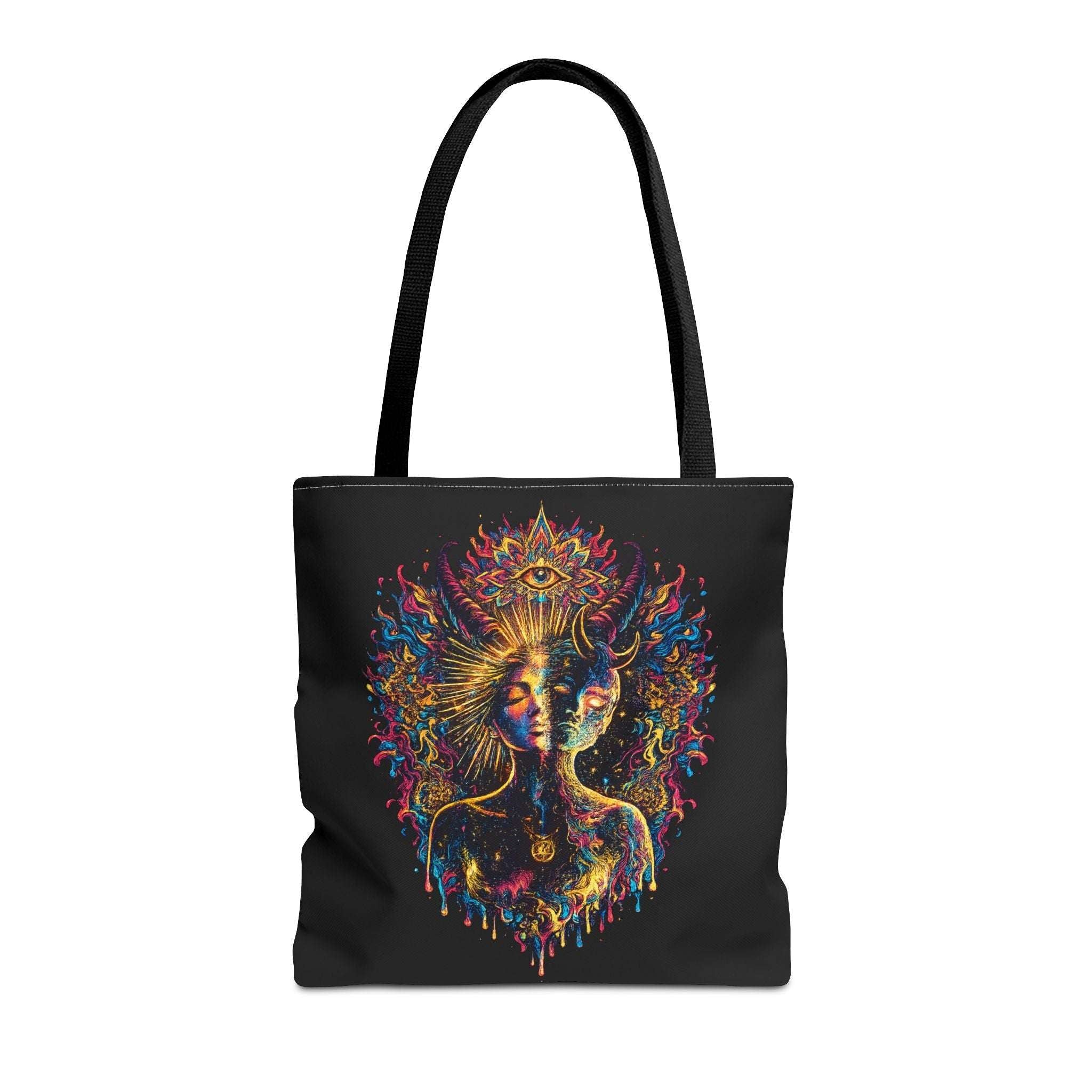 Tote Bag Mística Psicodélica | Mystic Witch Art