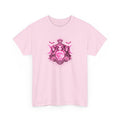 Triple Goddess Mystic Tee — Pink Moon, Third Eye & Pentacle Illustration