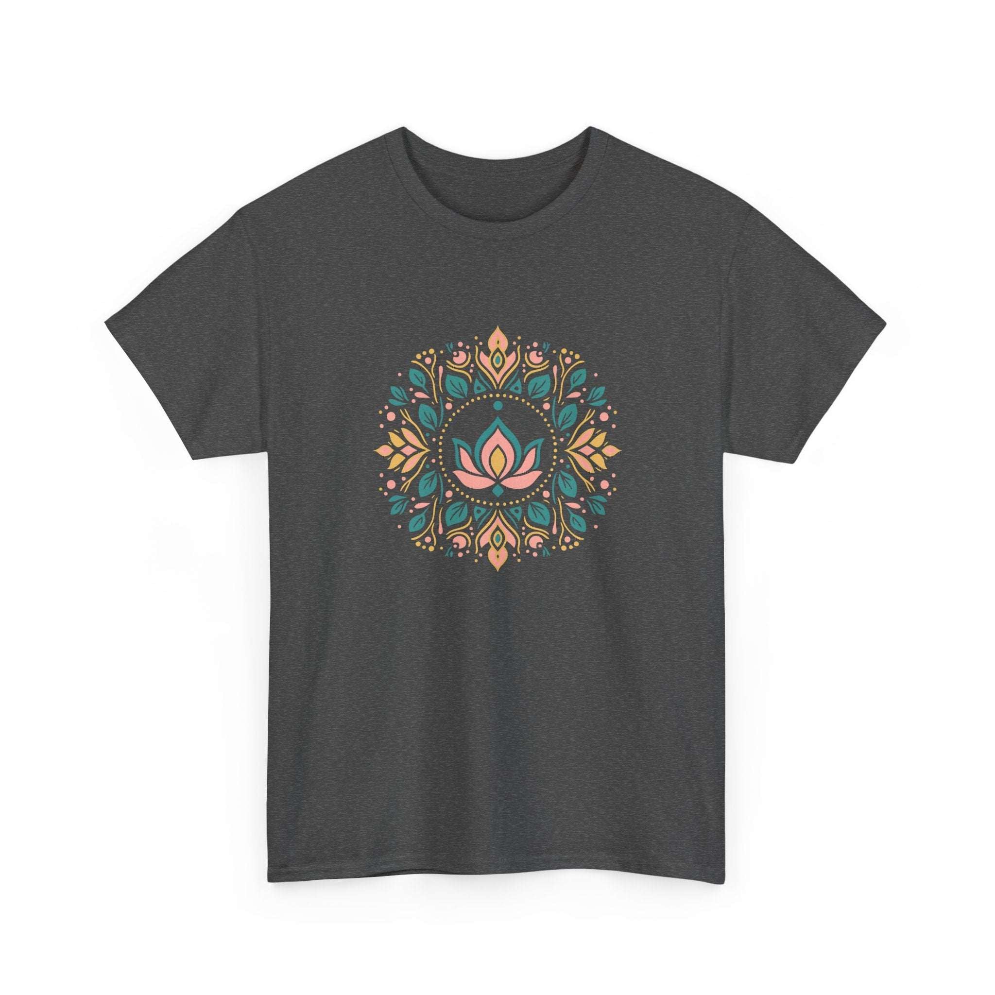 Camiseta Mandala Loto Boho | Mystic Lotus Mandala Tee