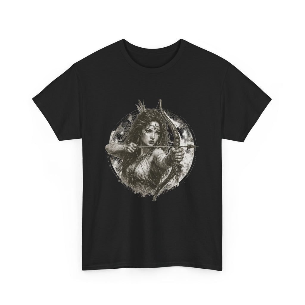 Artemis Goddess Archer Vintage Tee — Griega Diosa Arquera