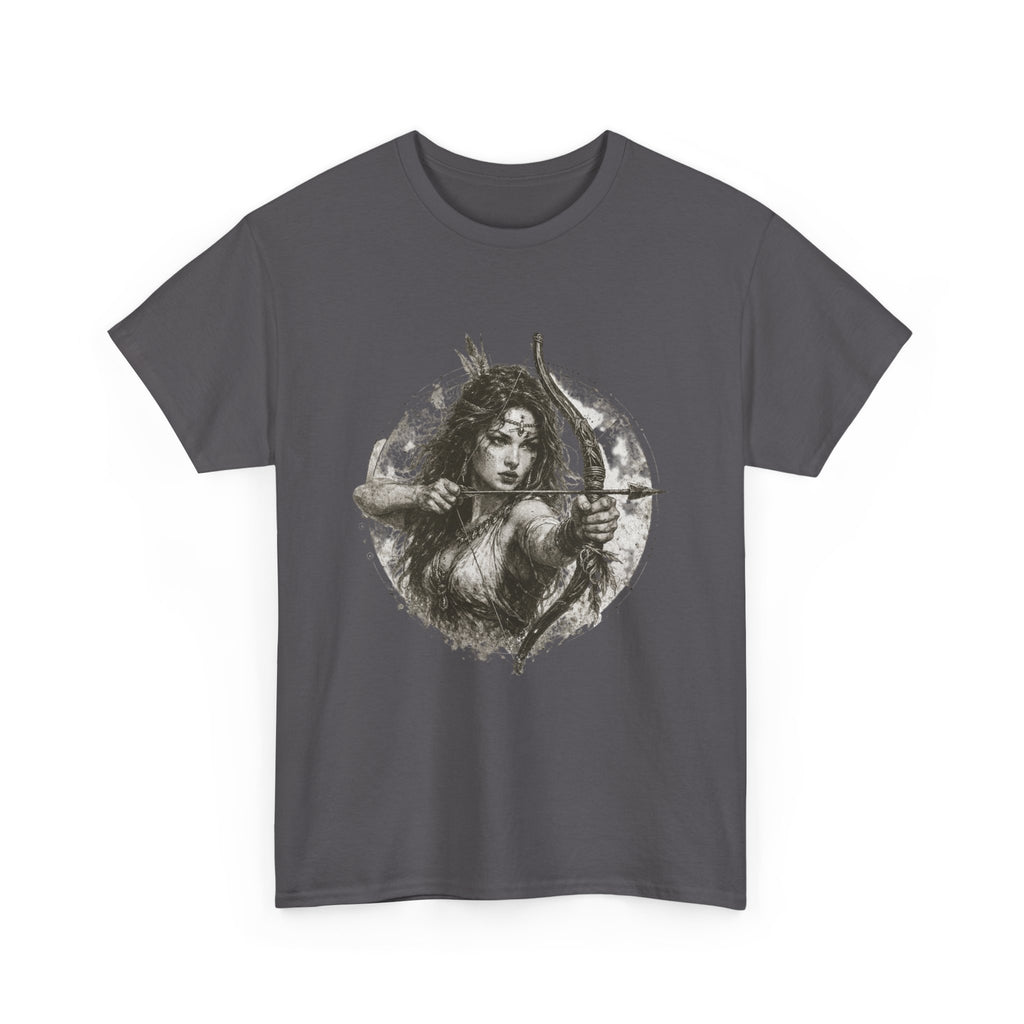 Artemis Goddess Archer Vintage Tee — Griega Diosa Arquera