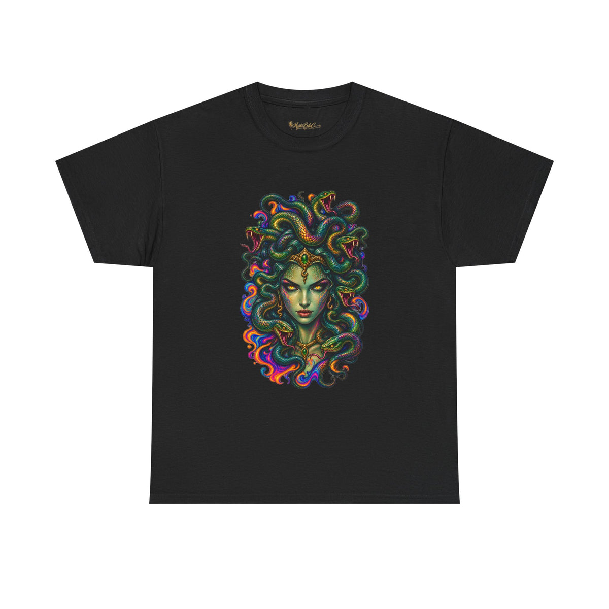 Camiseta Medusa Psicodélica | Diseño Serpientes Mitología