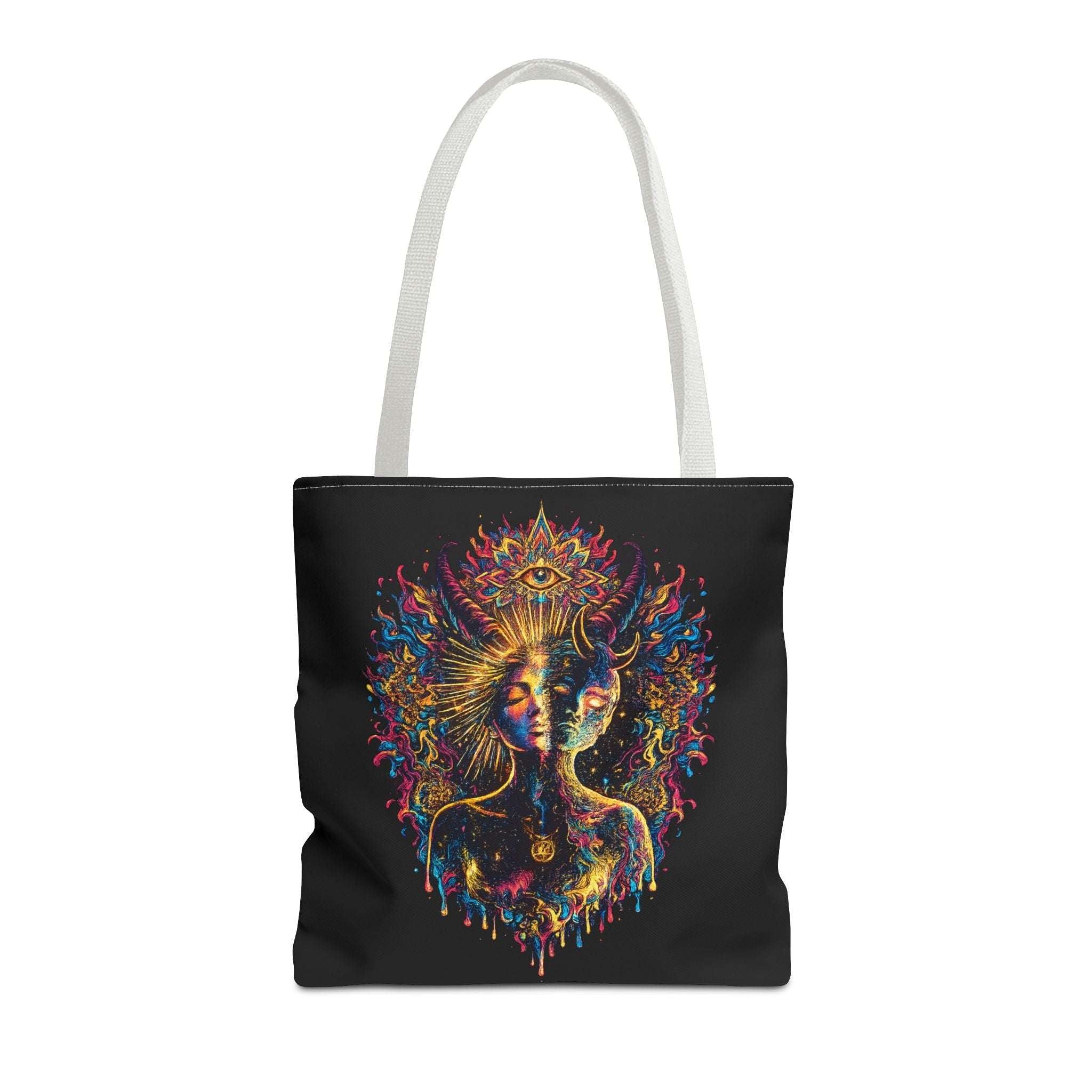 Tote Bag Mística Psicodélica | Mystic Witch Art