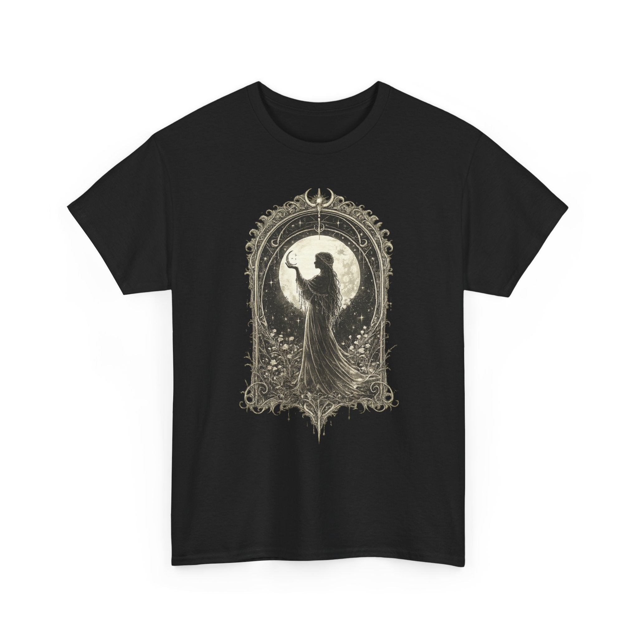 Camiseta Diosa Lunar Mística | Moon Goddess Tee