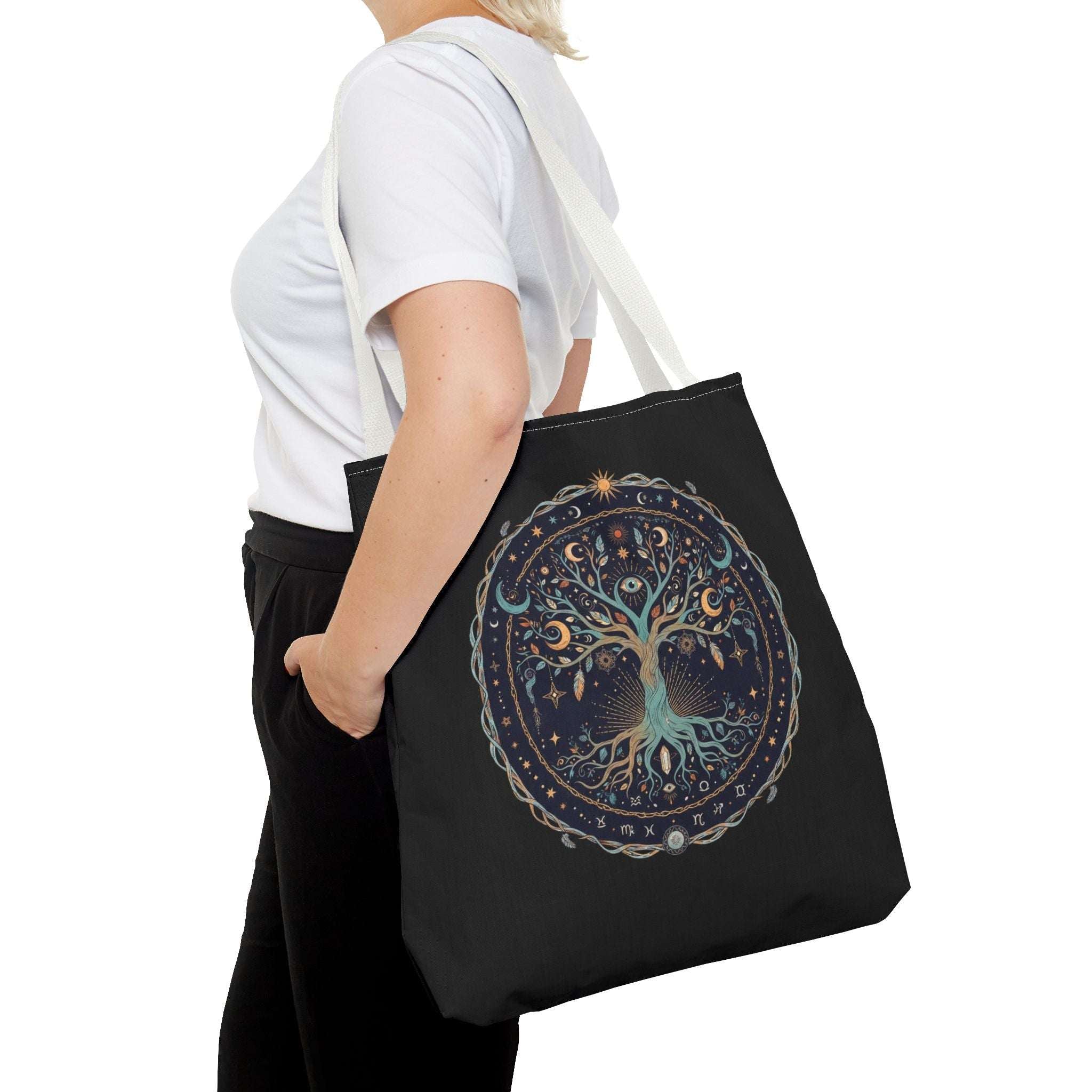 Tote Bag Árbol de la Vida | Poliéster Duradero Espiritual
