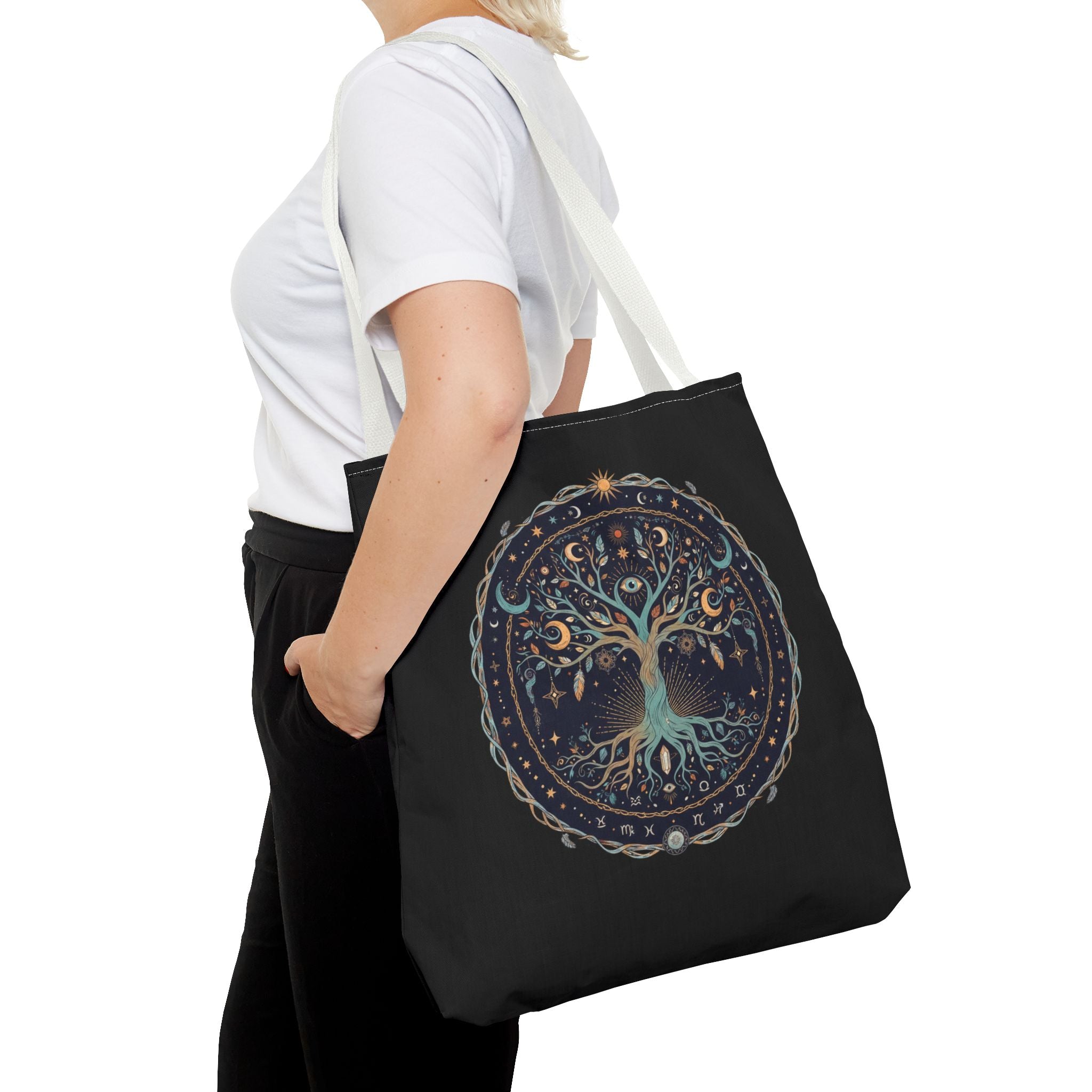 Tote Bag Árbol de la Vida | Poliéster Duradero Espiritual