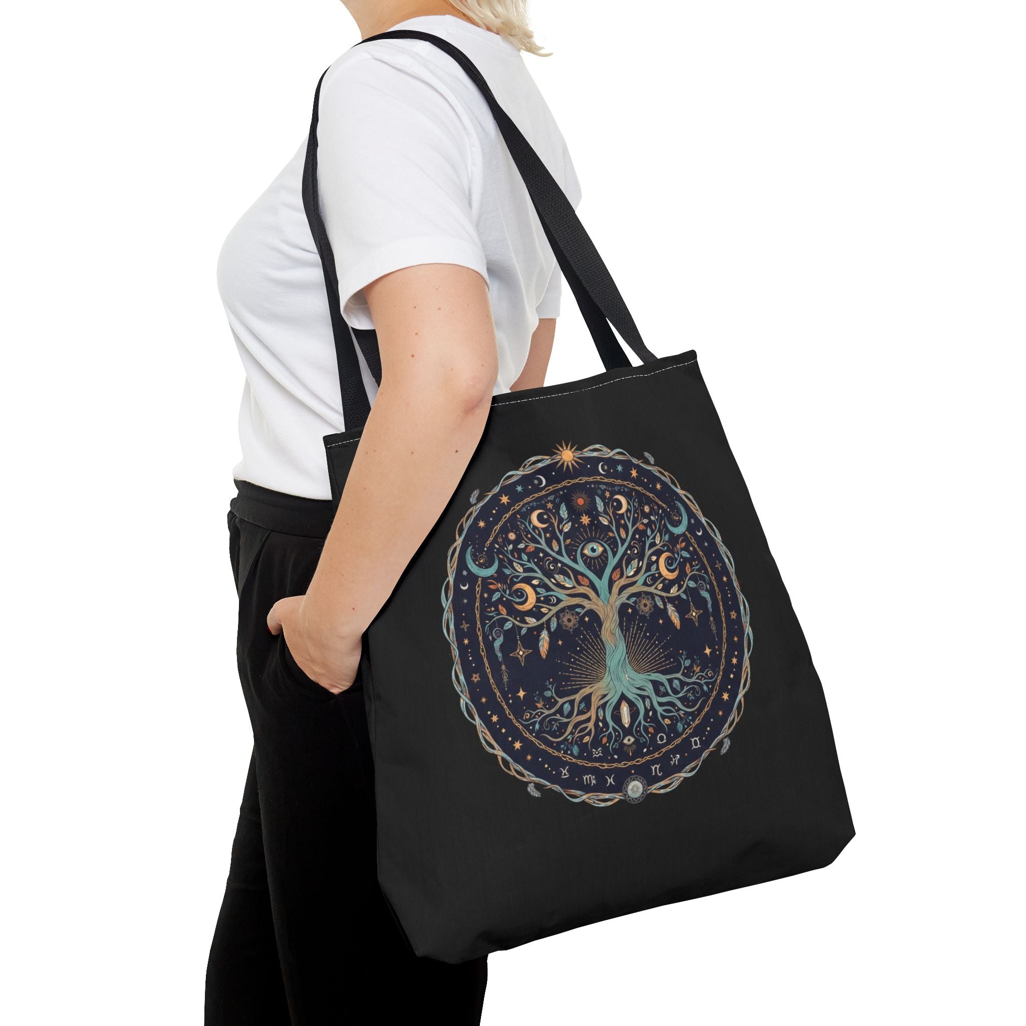 Tote Bag Árbol de la Vida | Poliéster Duradero Espiritual