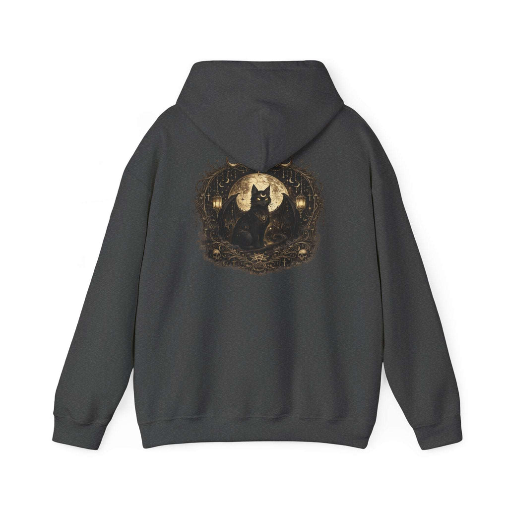Sudadera Mística Gato Negro | Mystic Hoodie Gothic