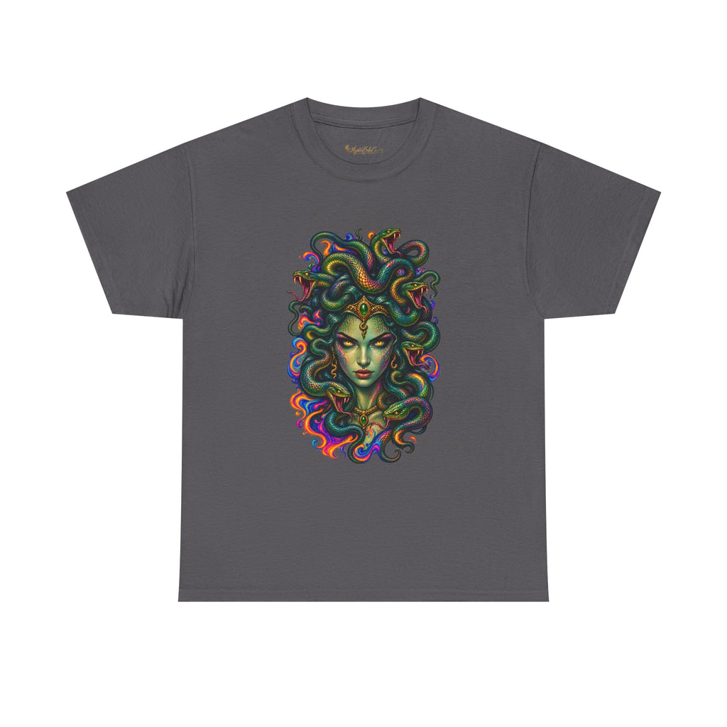 Camiseta Medusa Psicodélica | Diseño Serpientes Mitología