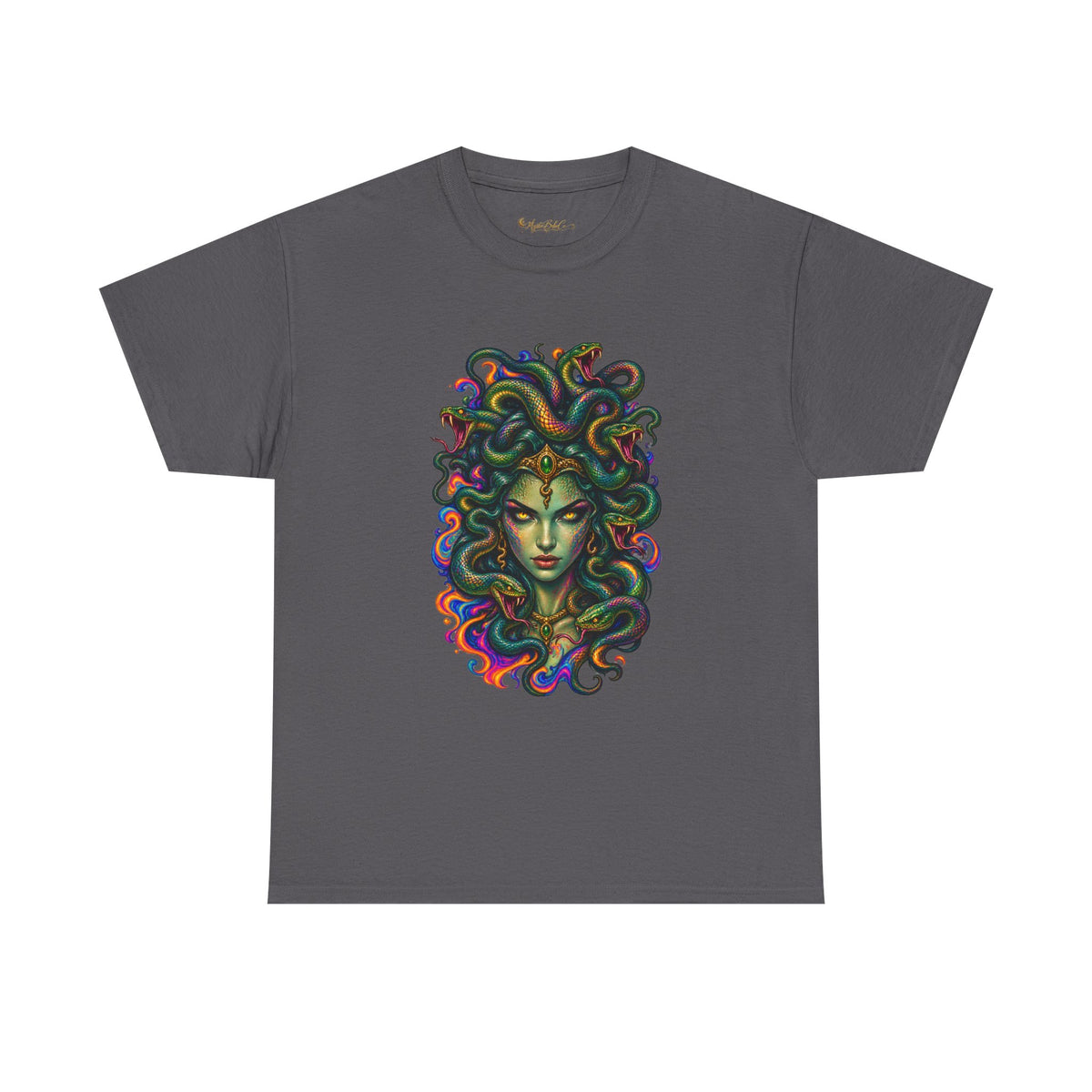 Camiseta Medusa Psicodélica | Diseño Serpientes Mitología