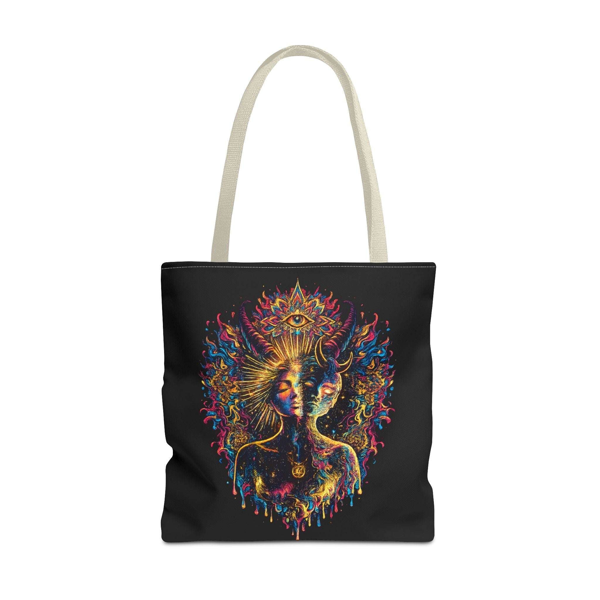 Tote Bag Mística Psicodélica | Mystic Witch Art