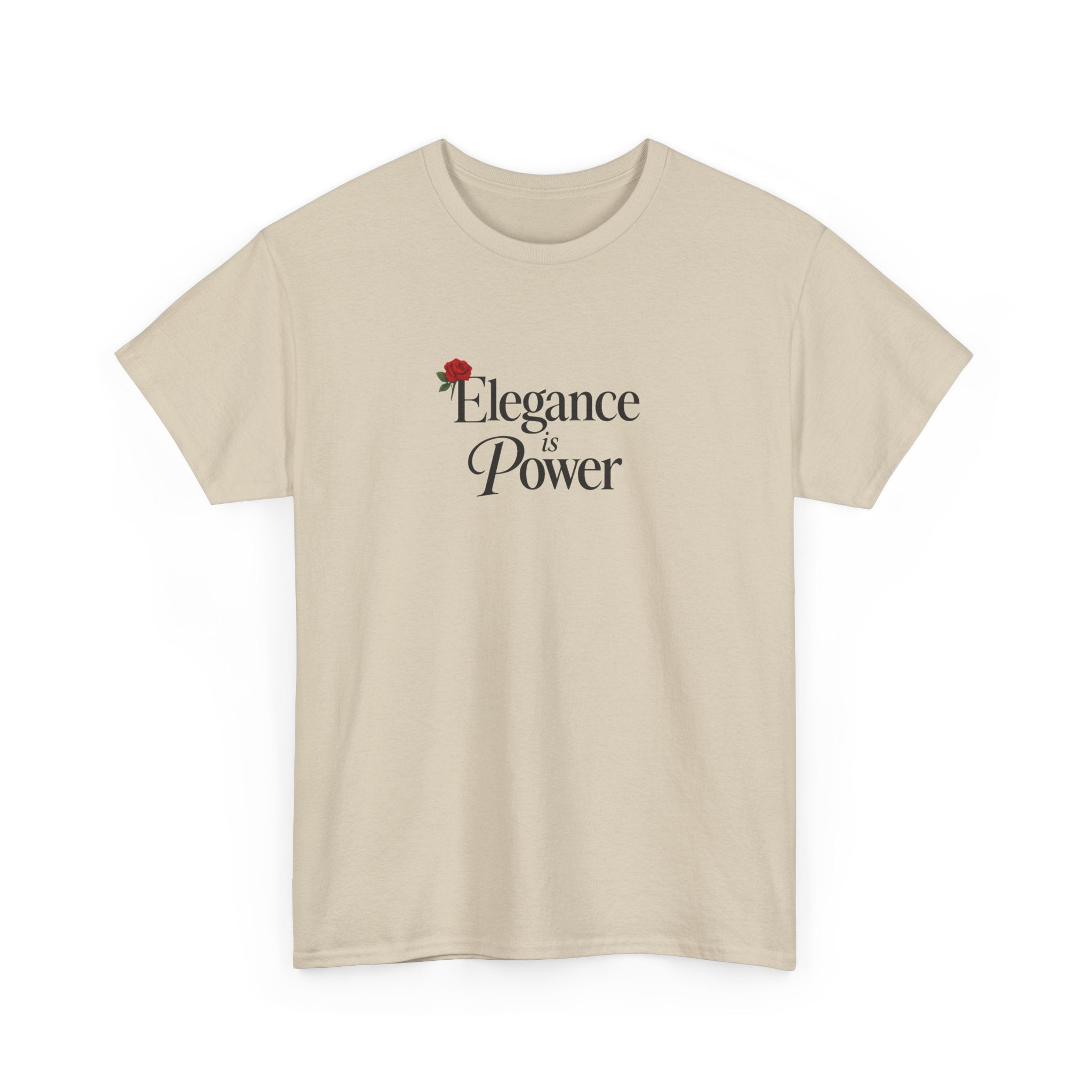 Camiseta Elegance is Power | Boho Chic Tee