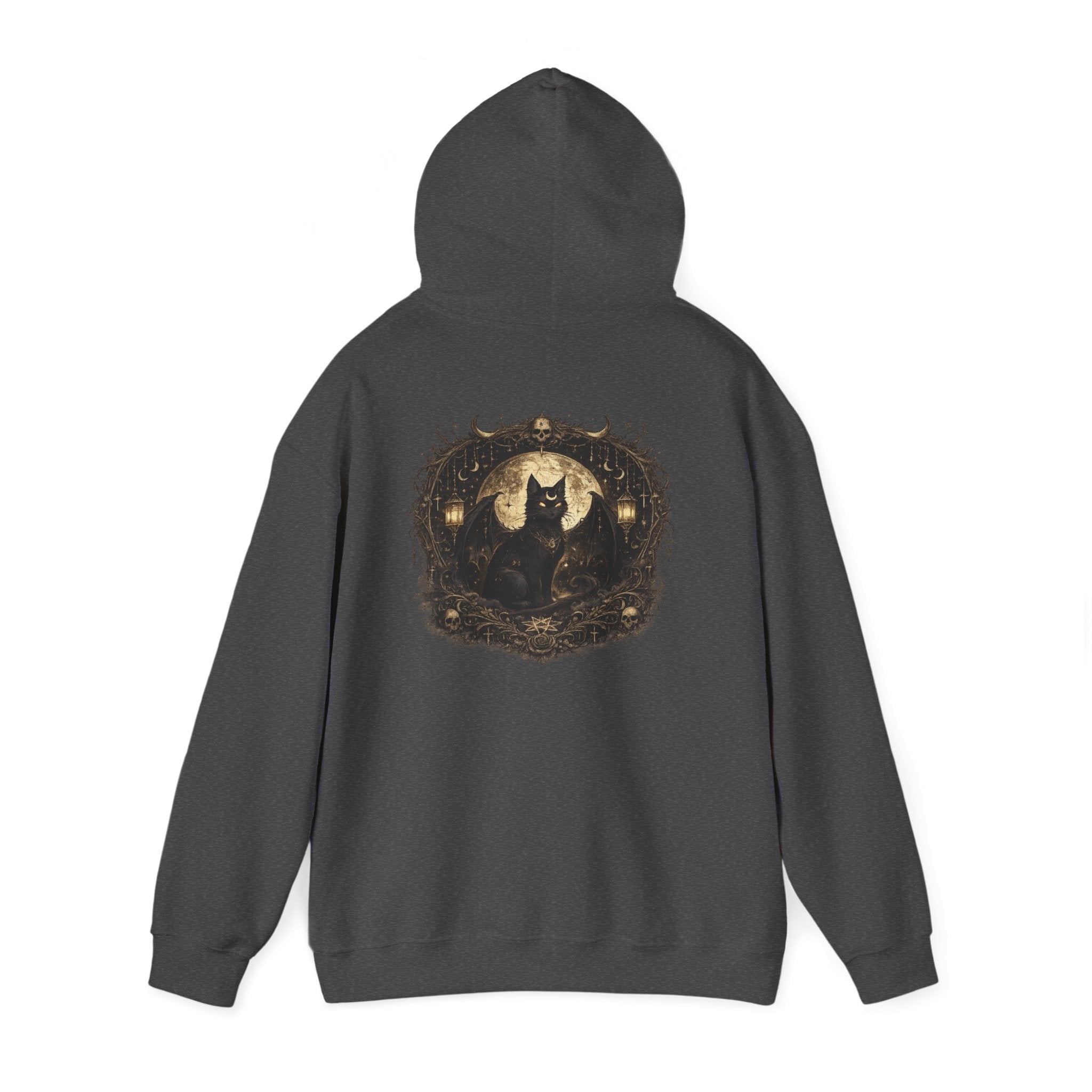 Sudadera Mística Gato Negro | Mystic Hoodie Gothic
