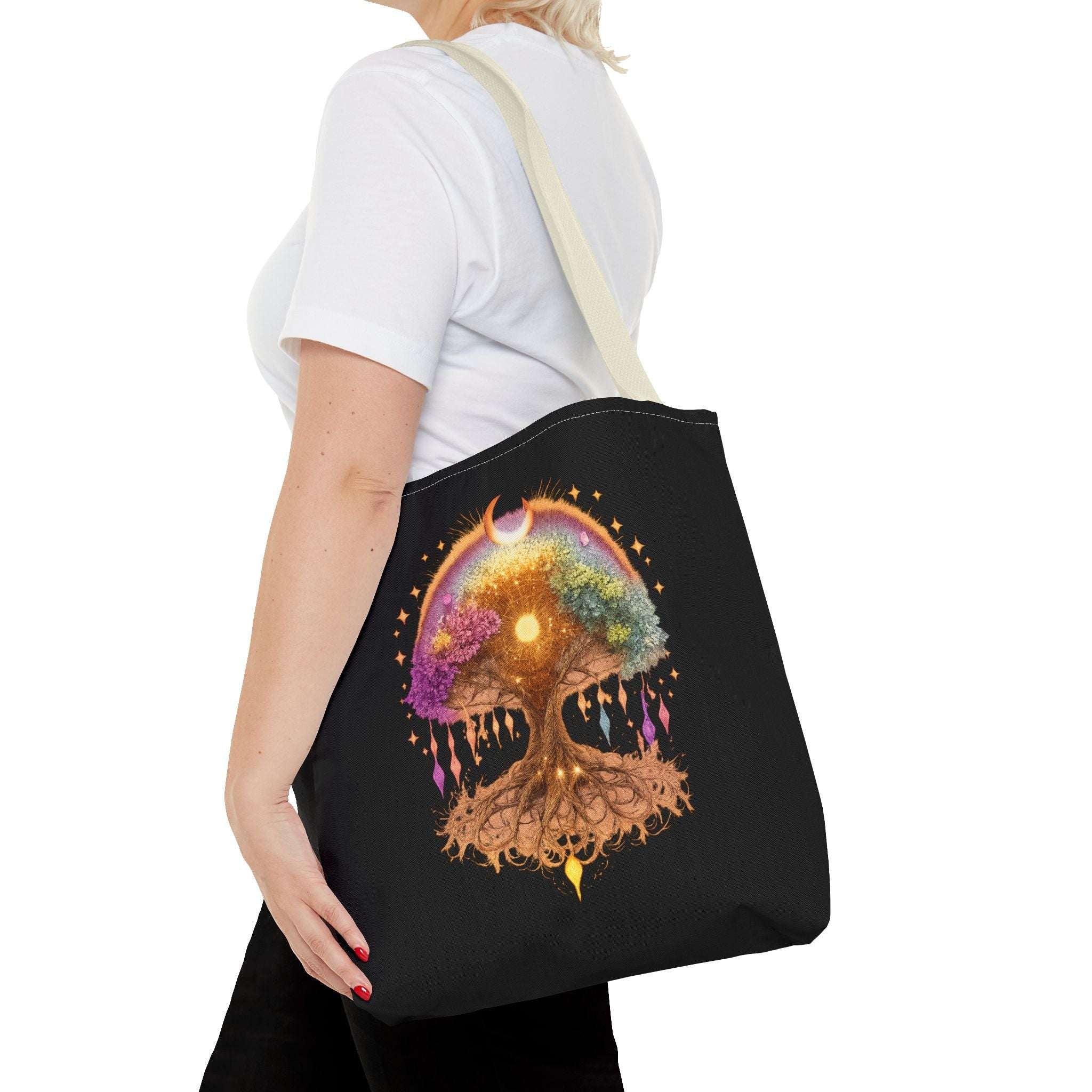 Tote Bag Árbol de la Vida | Poliéster Duradero Místico