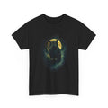 Camiseta búho y luna - diseño gótico místico
