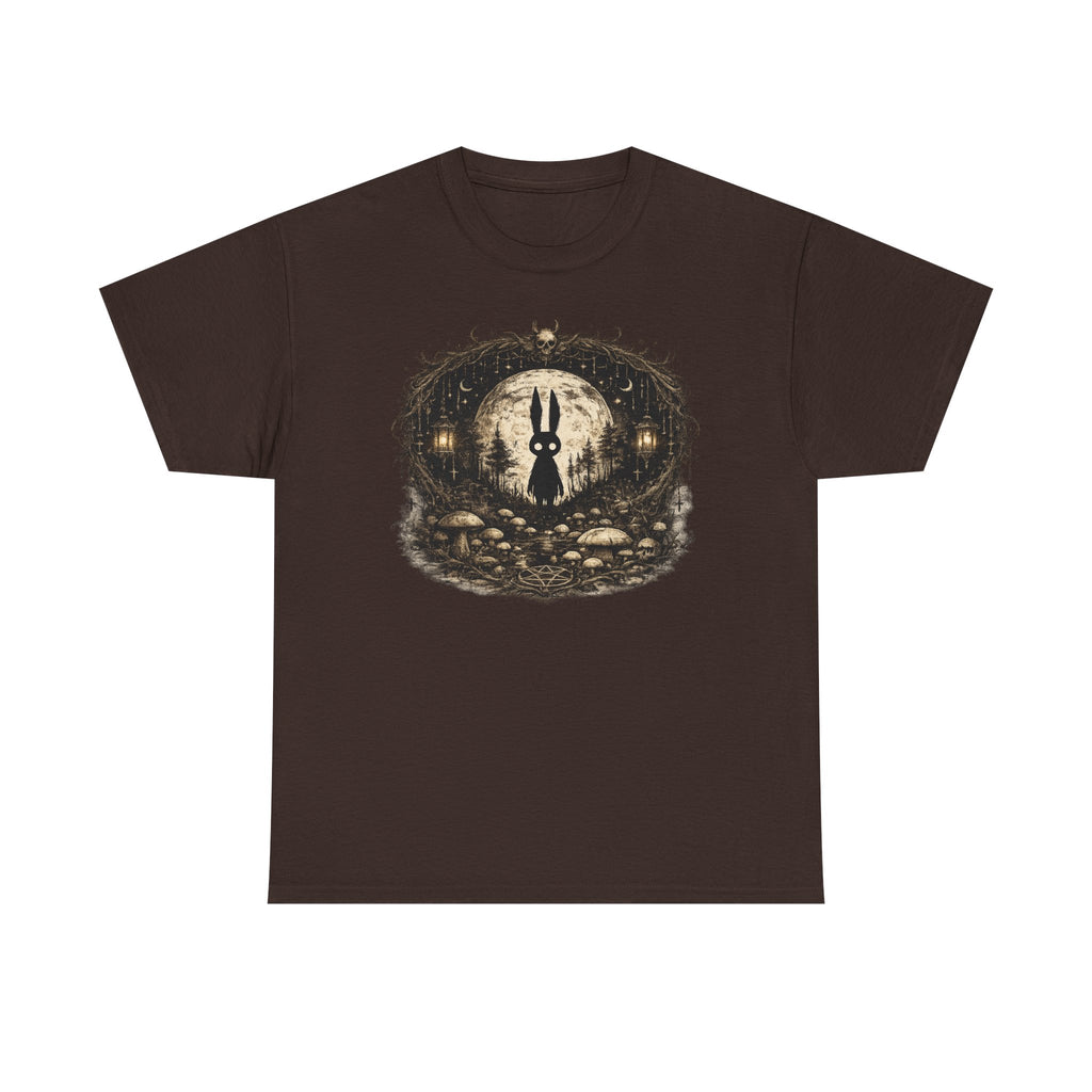 Camiseta Conejo Místico Oscuro | Occult Rabbit Boho T-Shirt
