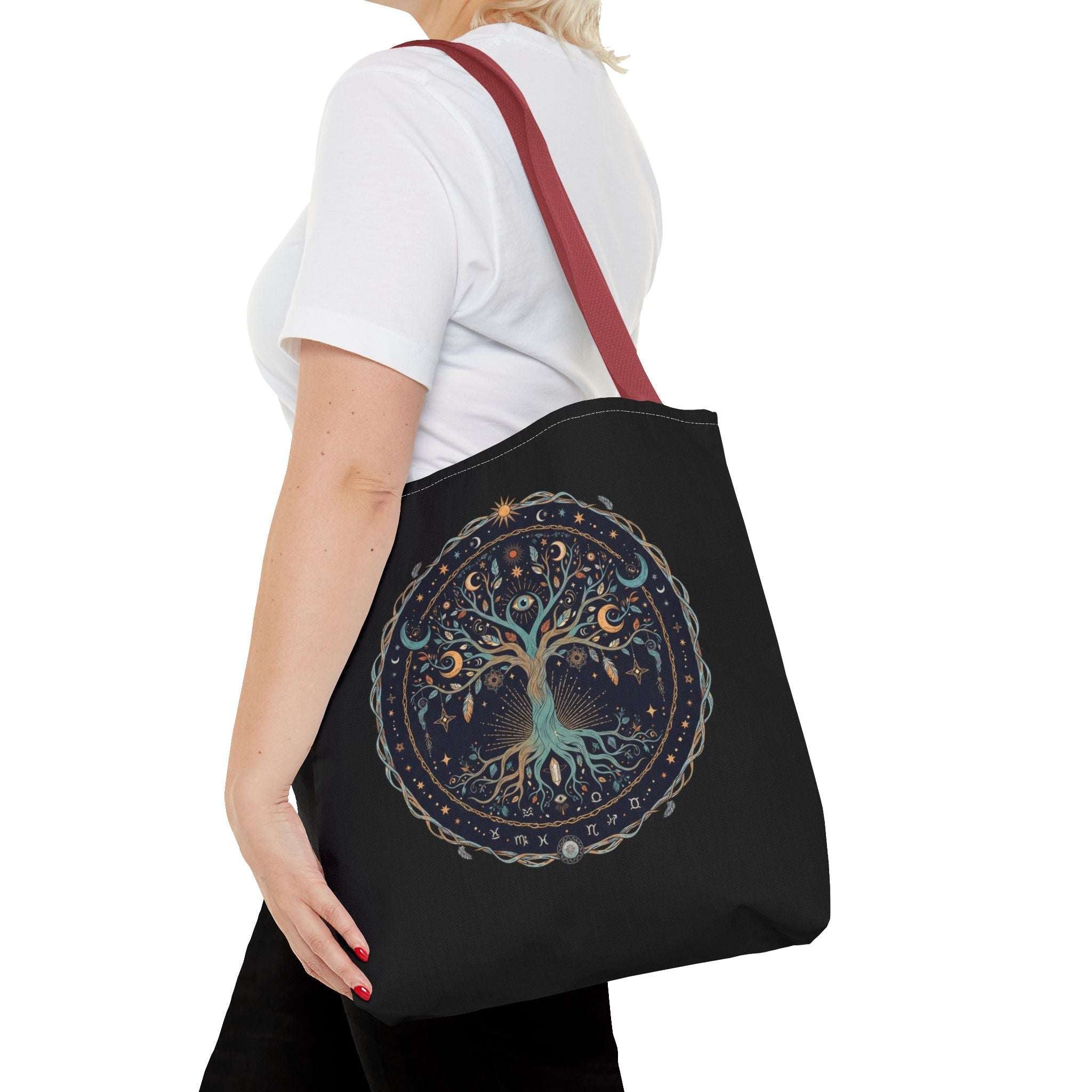 Tote Bag Árbol de la Vida | Poliéster Duradero Espiritual