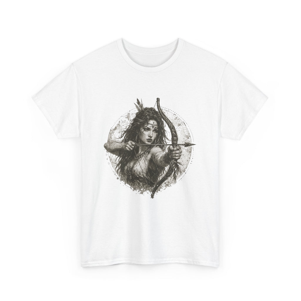 Artemis Goddess Archer Vintage Tee — Griega Diosa Arquera