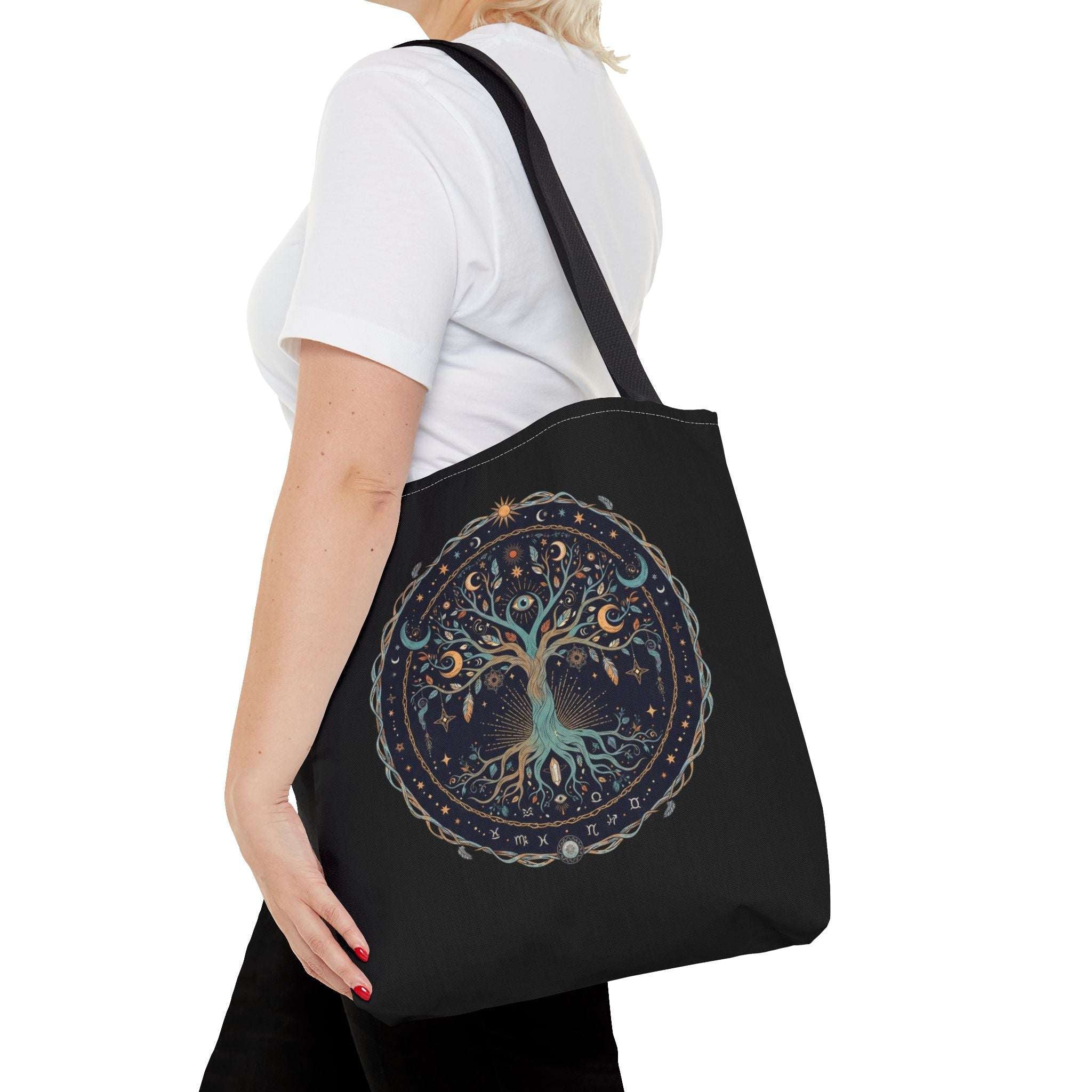 Tote Bag Árbol de la Vida | Poliéster Duradero Espiritual