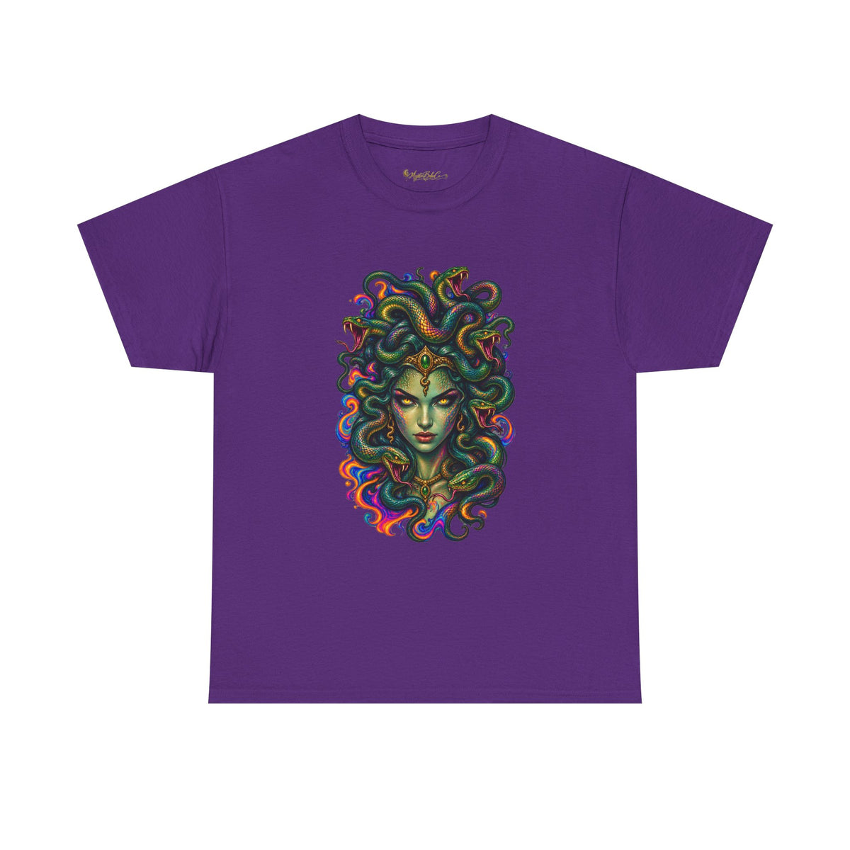 Camiseta Medusa Psicodélica | Diseño Serpientes Mitología