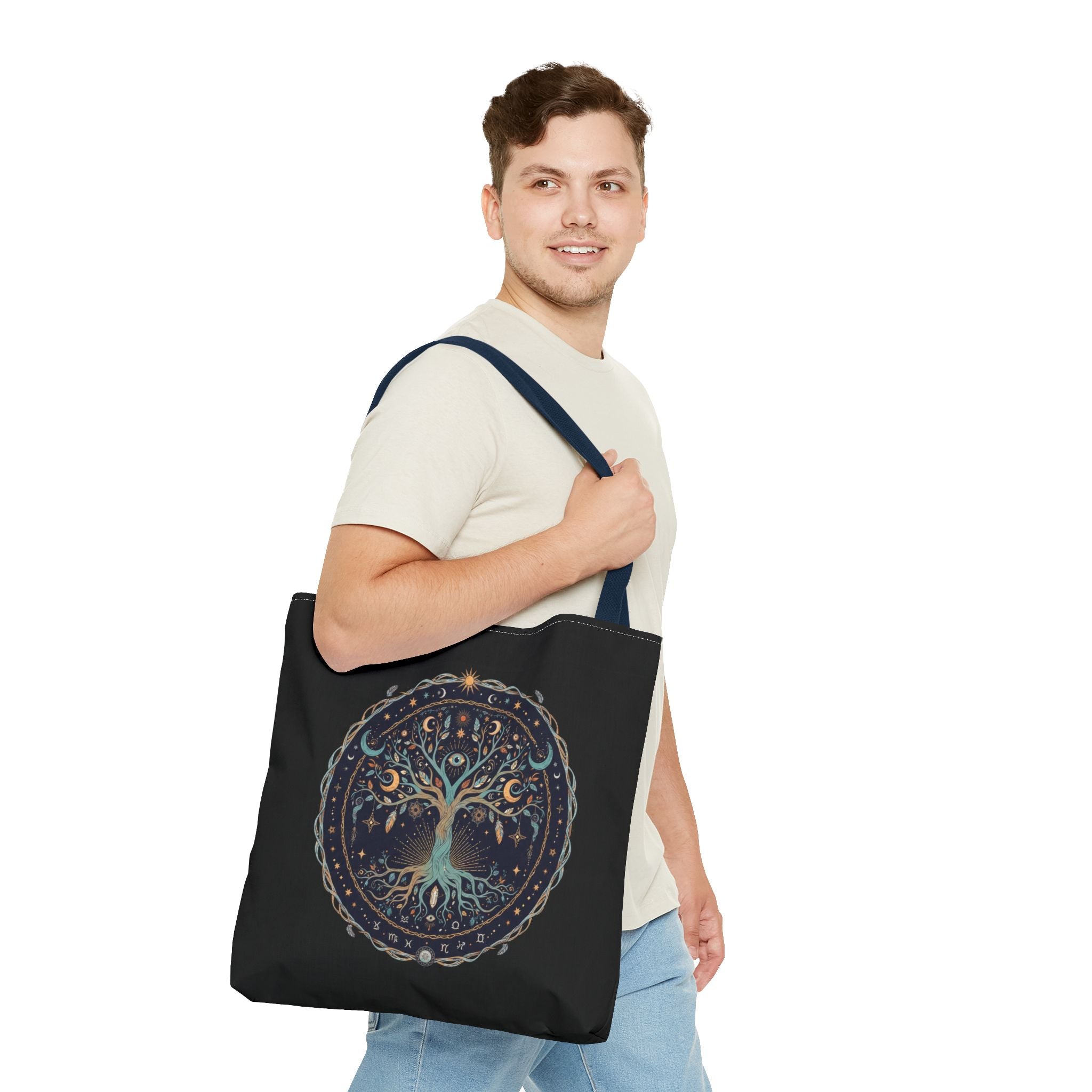 Tote Bag Árbol de la Vida | Poliéster Duradero Espiritual