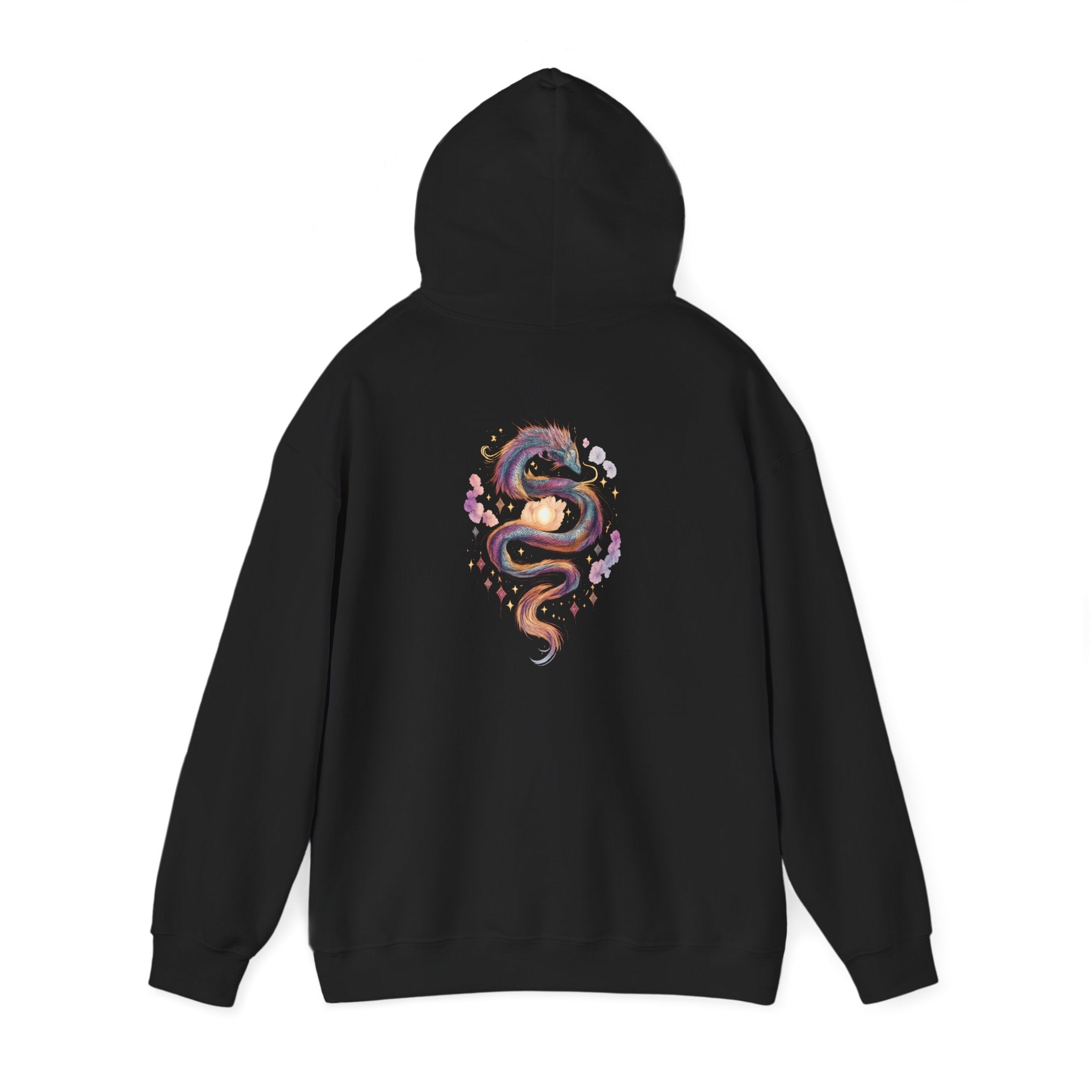 Sudadera Dragon Místico Boho Hoodie Unisex