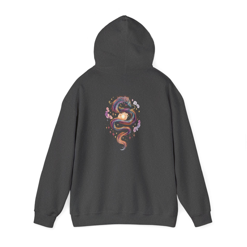 Sudadera Dragon Místico Boho Hoodie Unisex