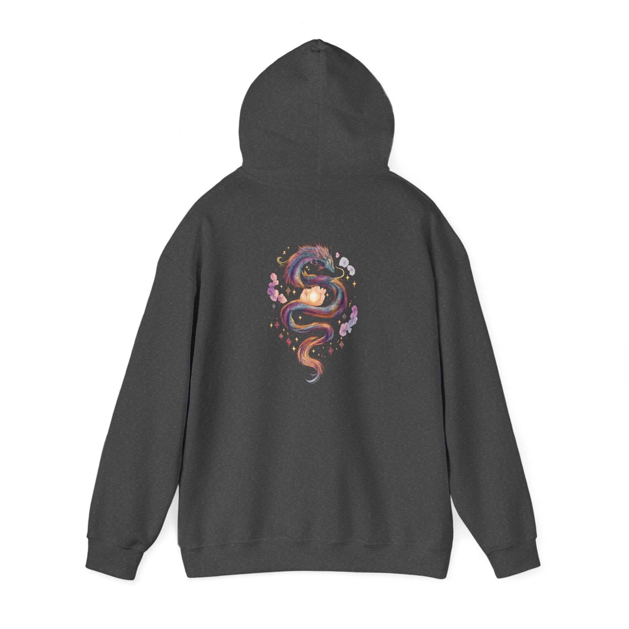 Sudadera Dragon Místico Boho Hoodie Unisex