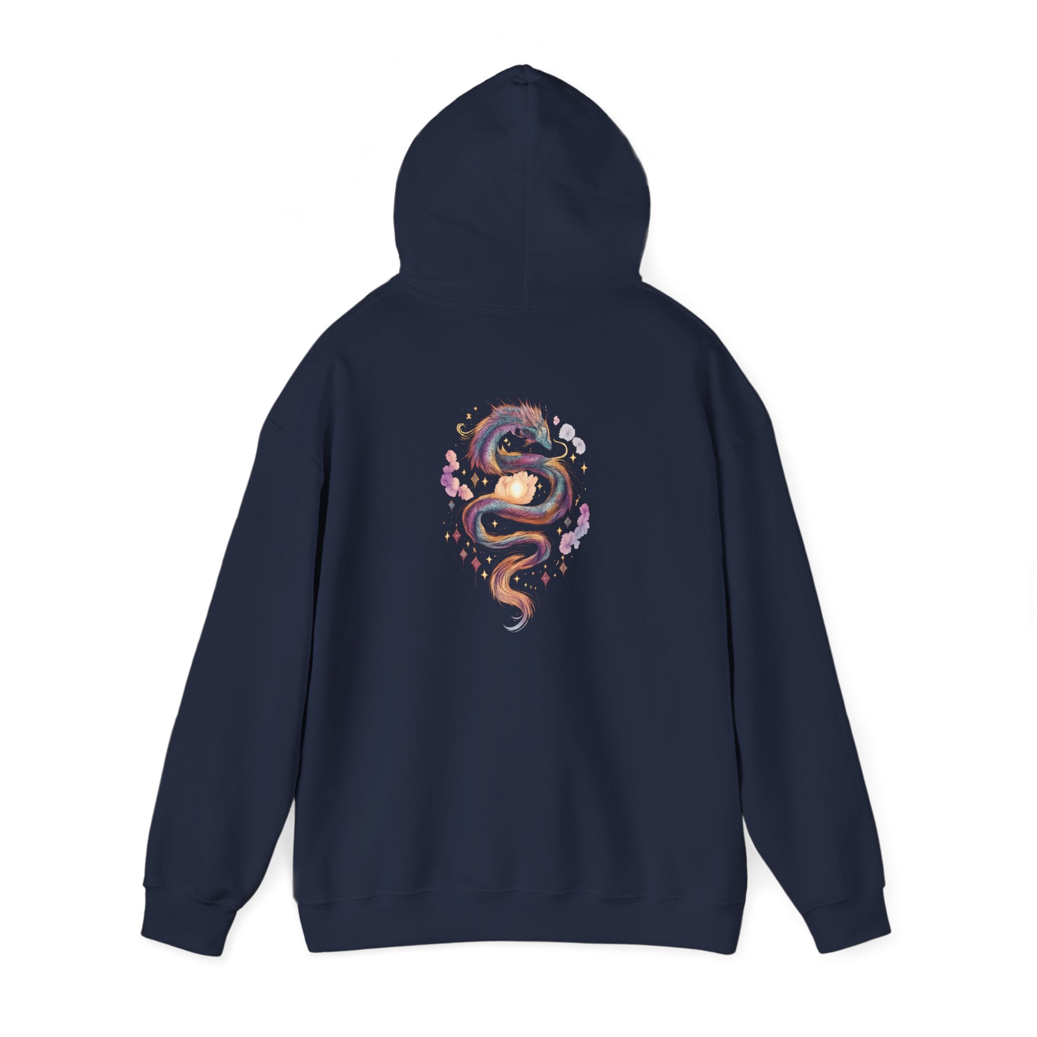 Sudadera Dragon Místico Boho Hoodie Unisex