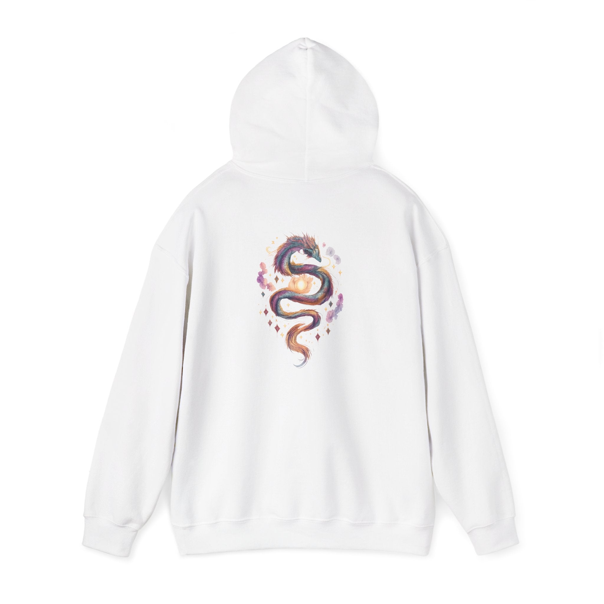 Sudadera Dragon Místico Boho Hoodie Unisex