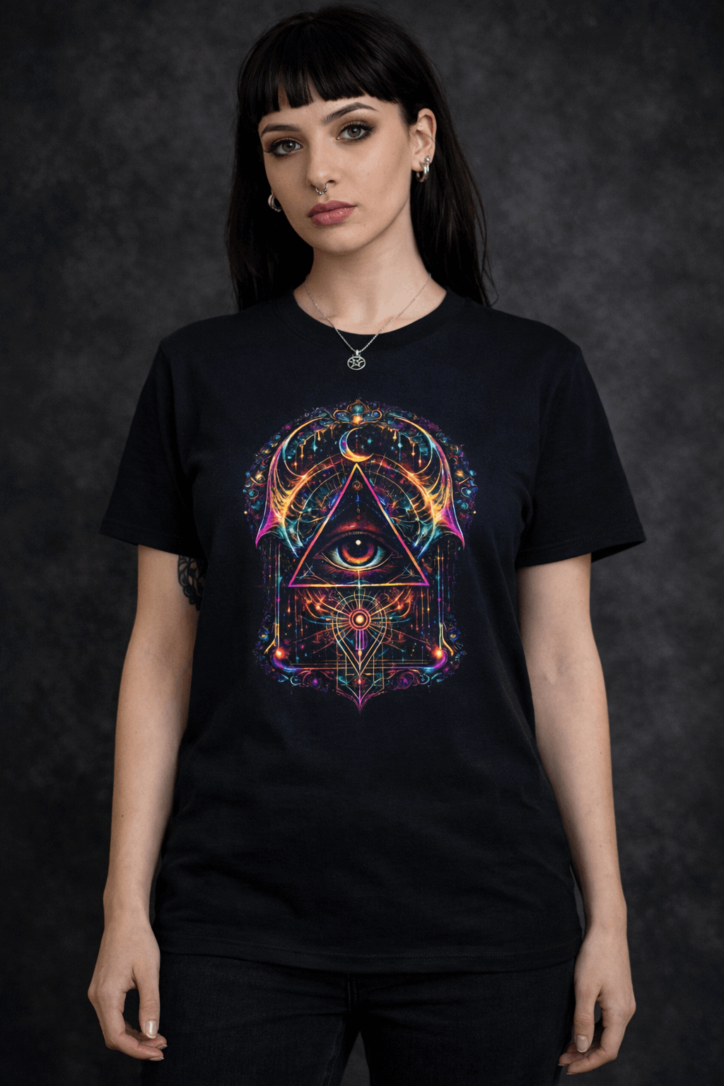 Camiseta Mística All Seeing Eye MysticBohoCo