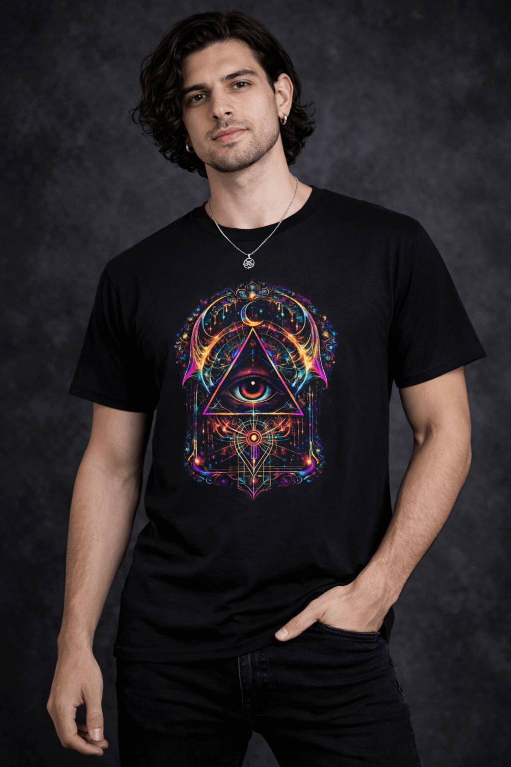 Camiseta Mística All Seeing Eye MysticBohoCo