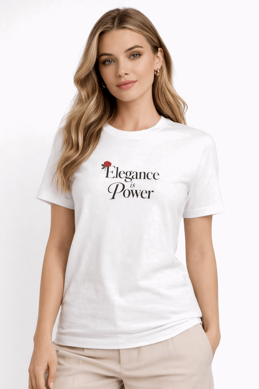 Camiseta Elegance is Power | Boho Chic Tee