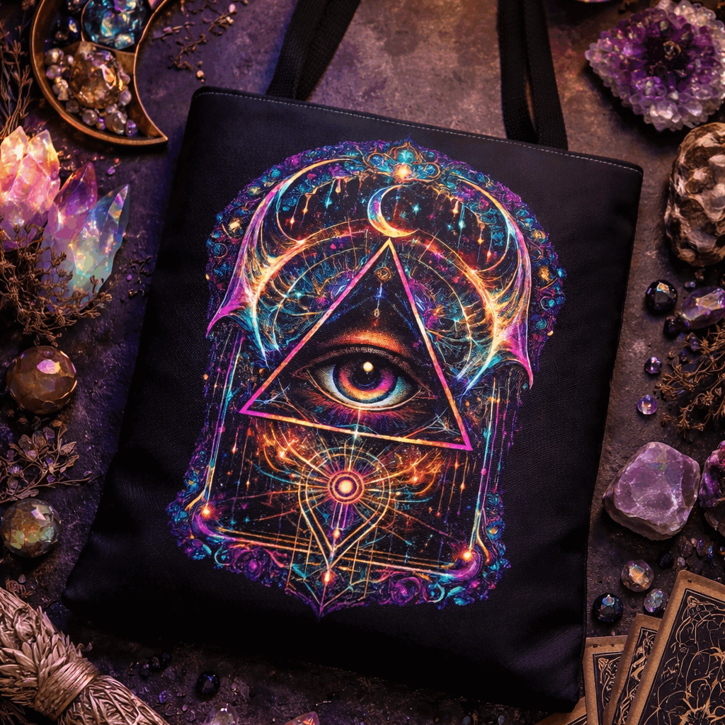 Tote Bag Místico Psicodélico | Mystic Eye Bag