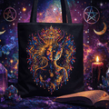 Tote Bag Mística Psicodélica | Mystic Witch Art