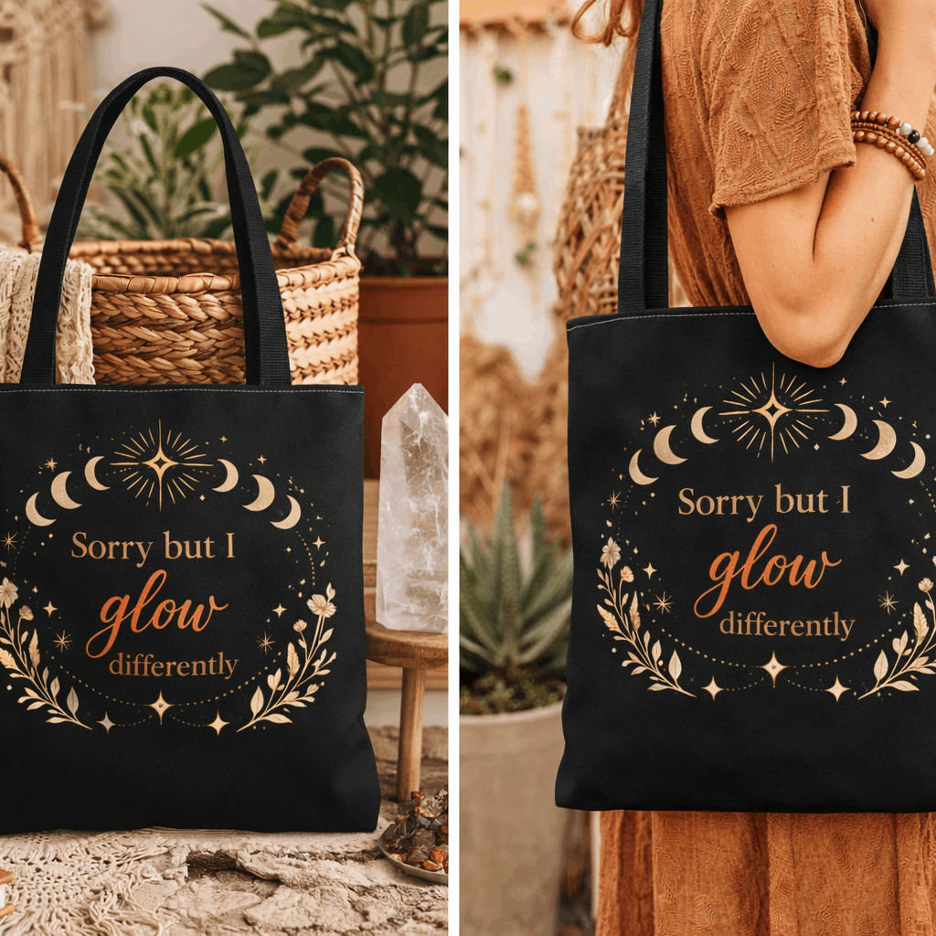 Boho Tote Bag Mística | Glow Differently