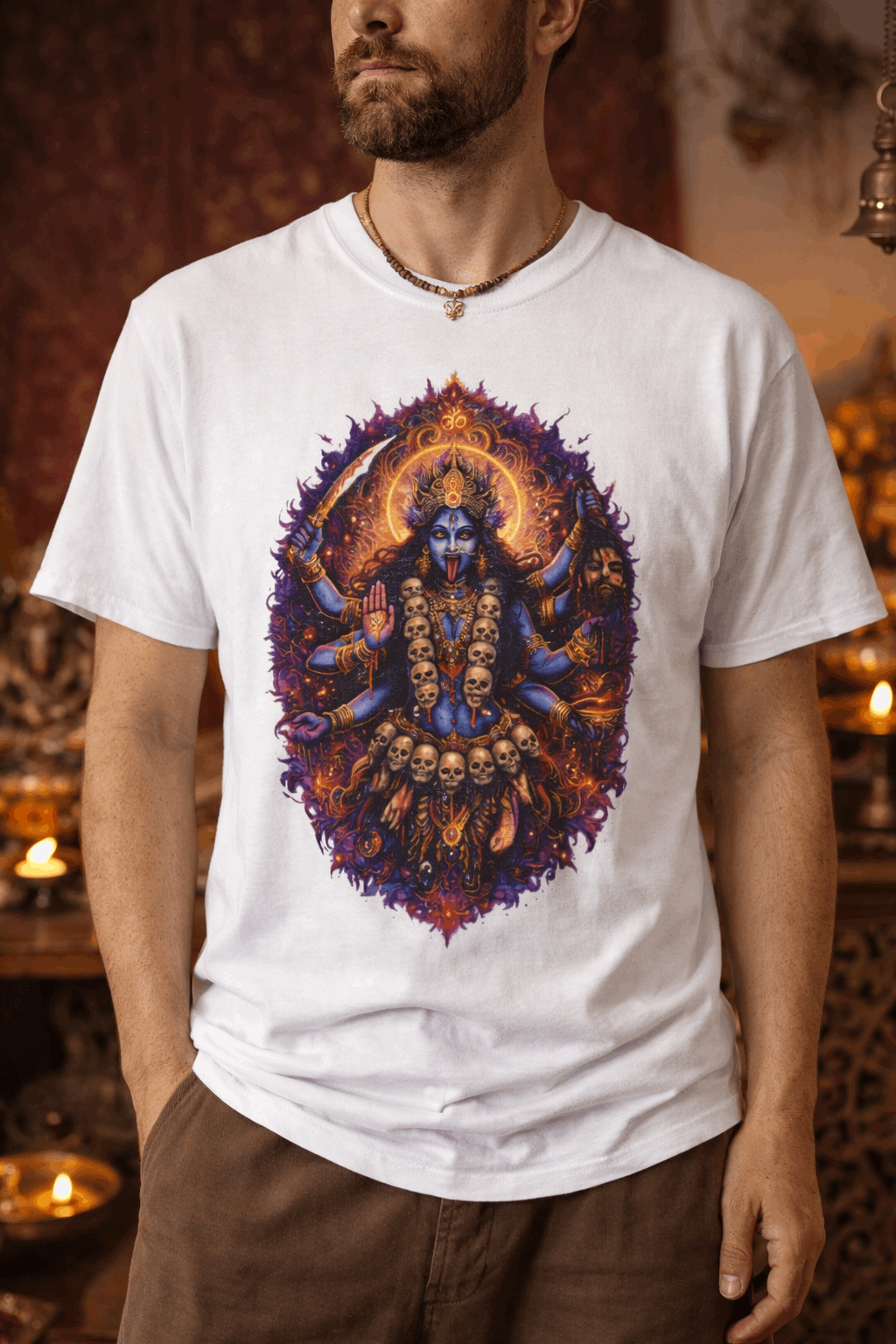 Camiseta Kali Mística | Mystic Boho Goddess Tee